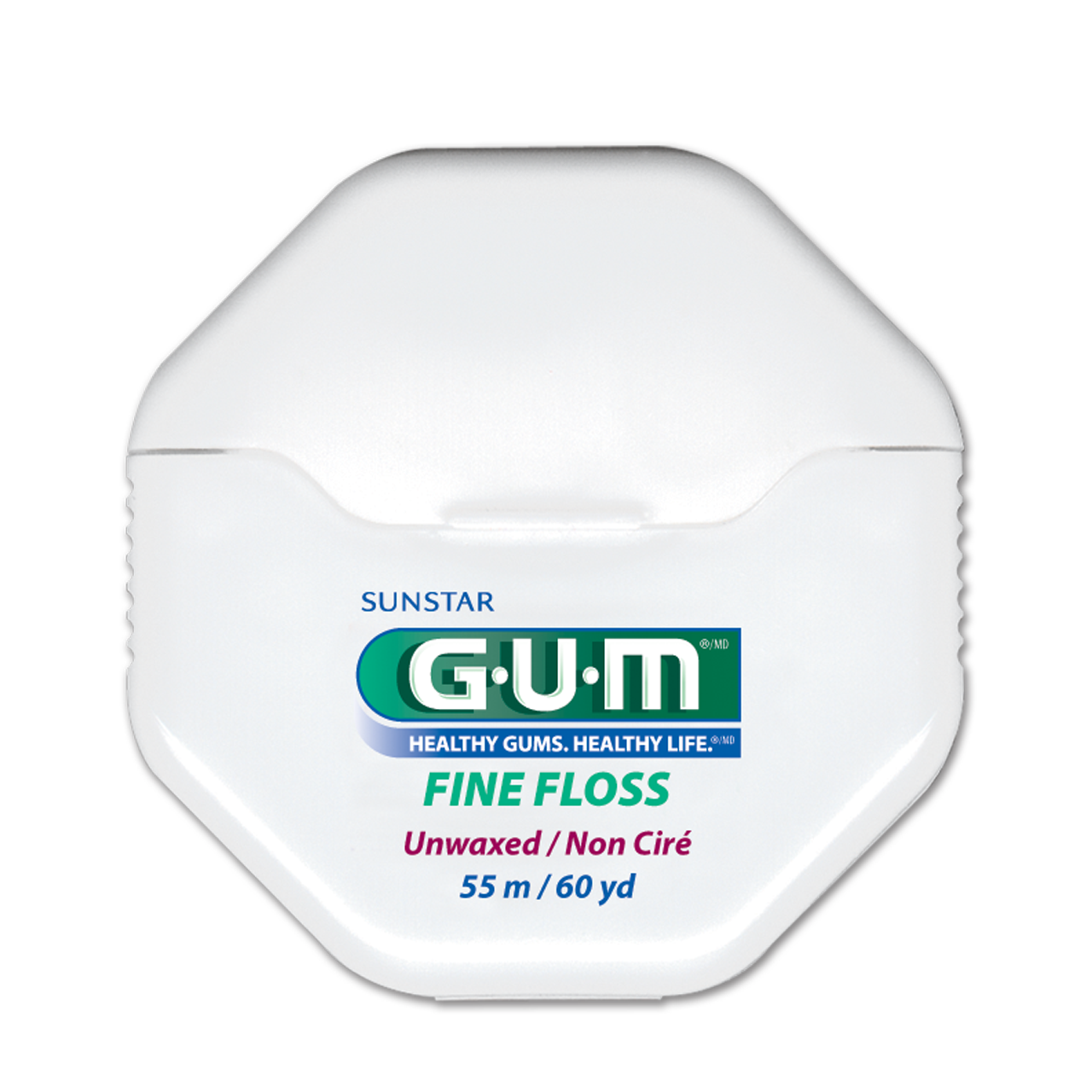 GUM FINE FLOSS | For Very Small Interdental Spaces | 55M
