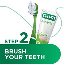 GUM ActiVital toothpaste and GUM PRO Toothbrush