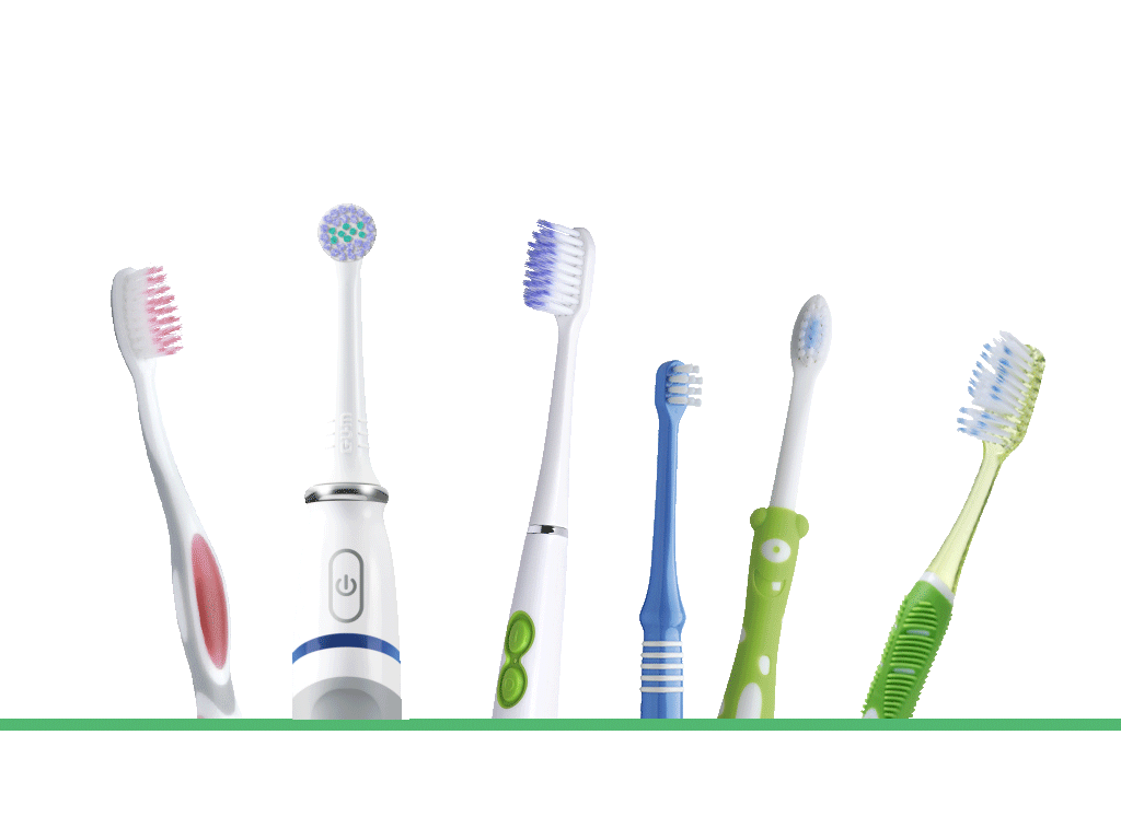 Finde die richtige Zahnbürste
