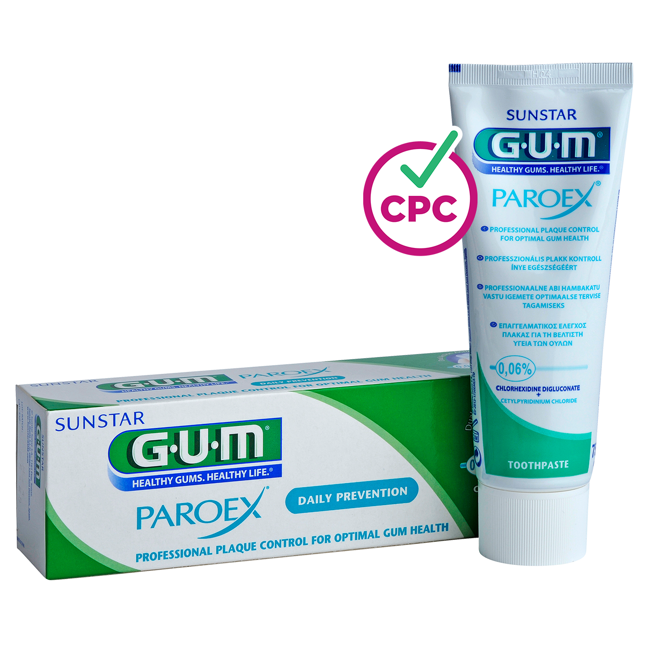 Οδοντόπαστα συντήρησης GUM® PAROEX® 0,06%
