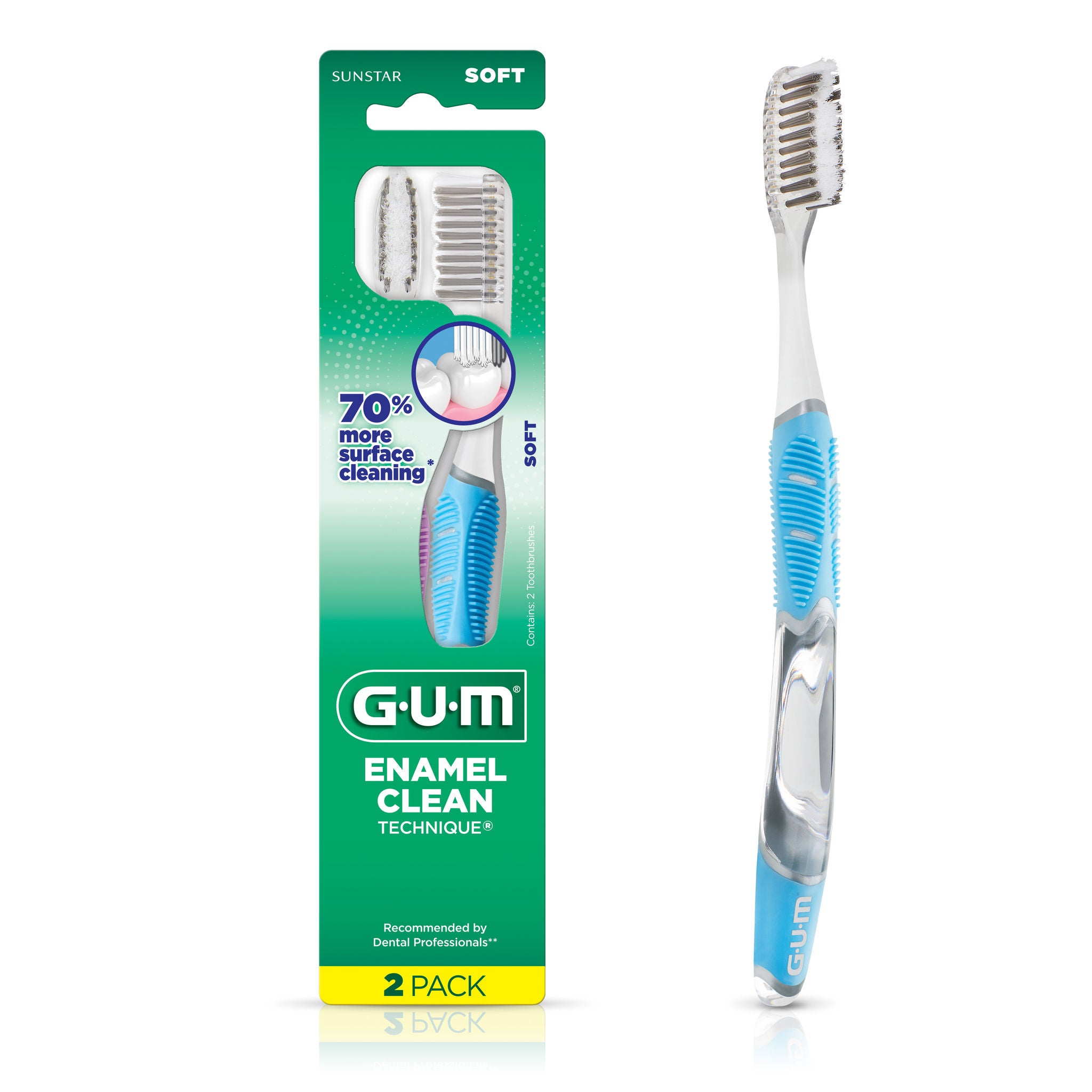 GUM® Technique Enamel Clean Toothbrush