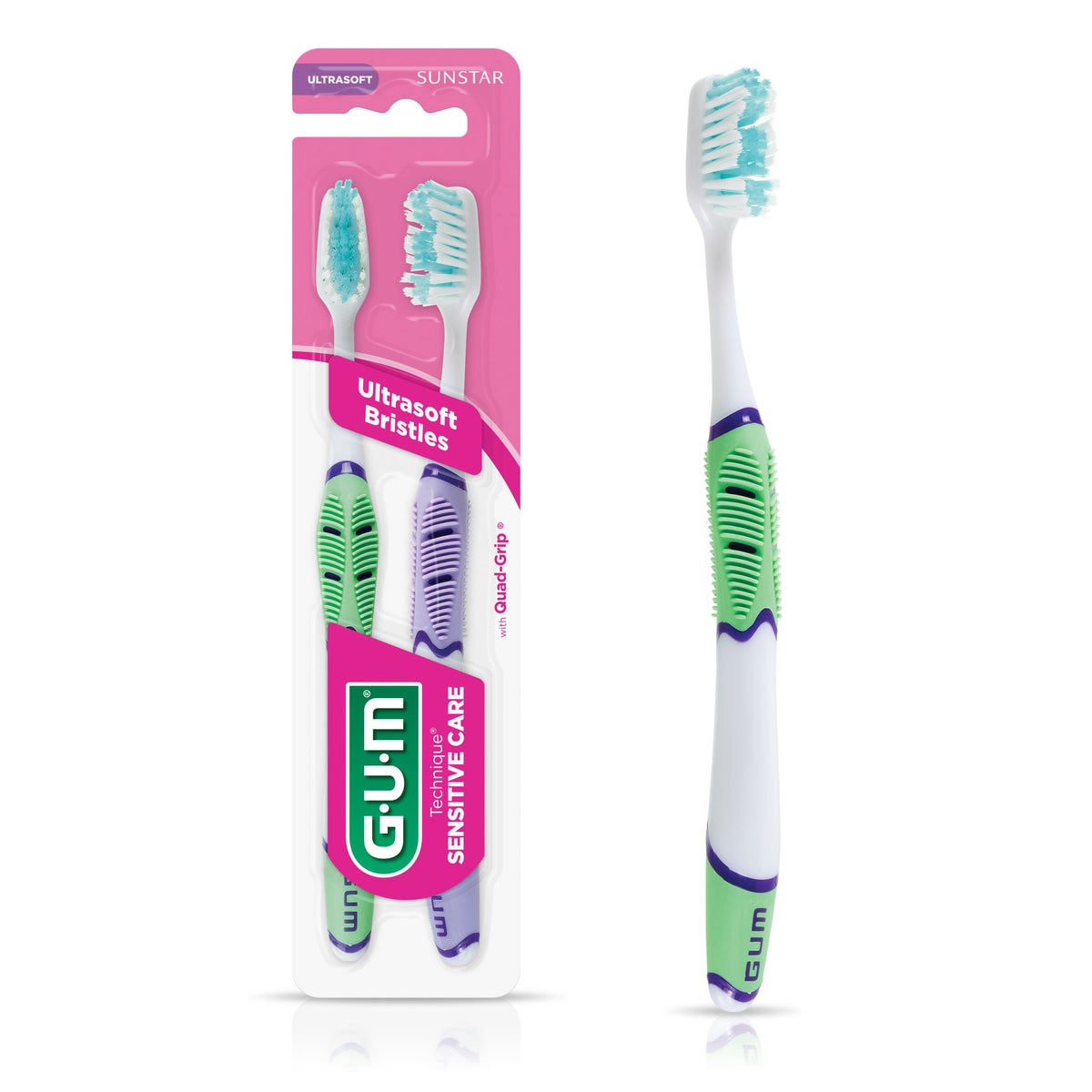 GUM® Toothbrushes for Sensitive Teeth