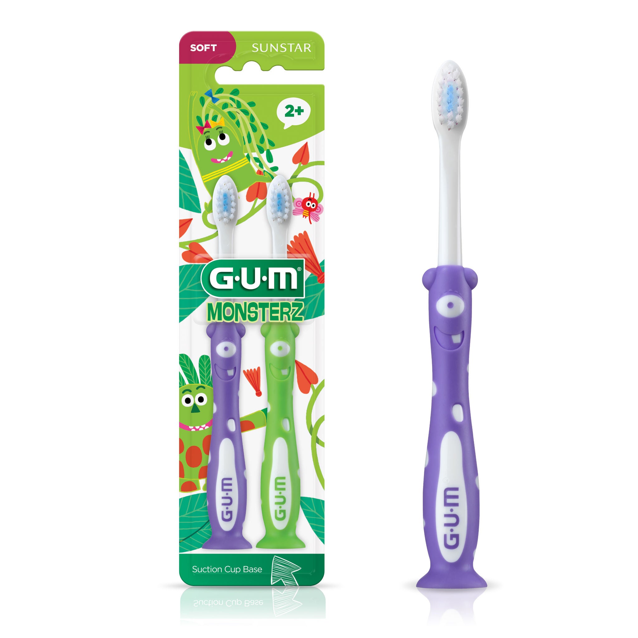 GUM Monsterz Toddler Toothbrush