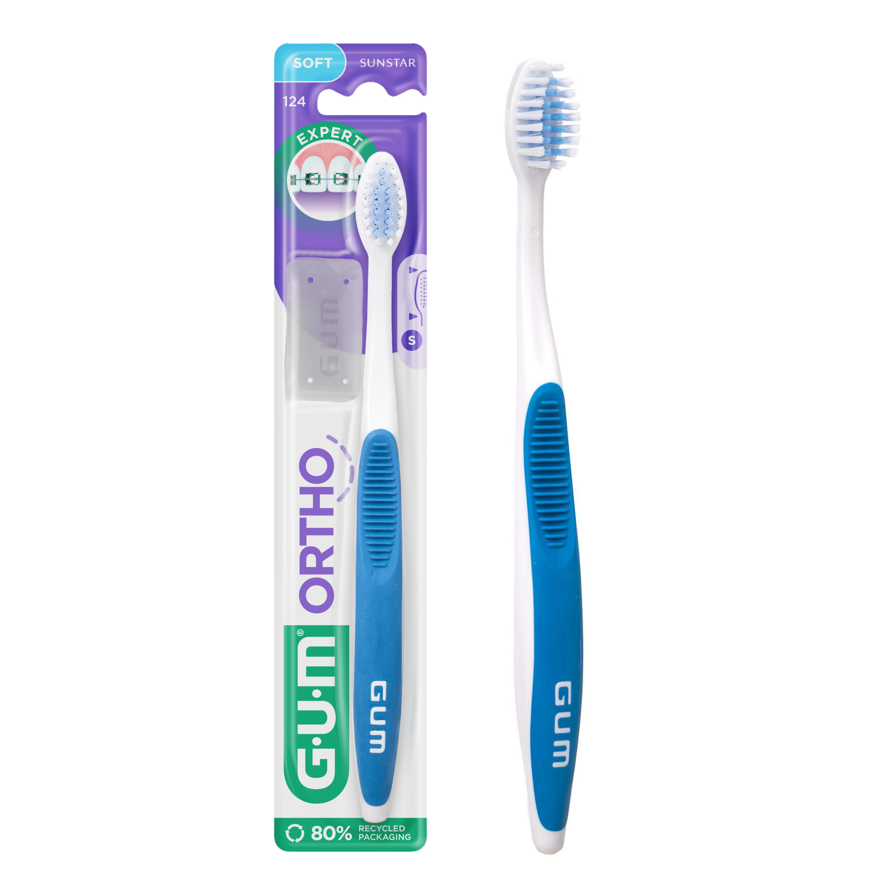 Spazzolino ortodontico GUM® ORTHO