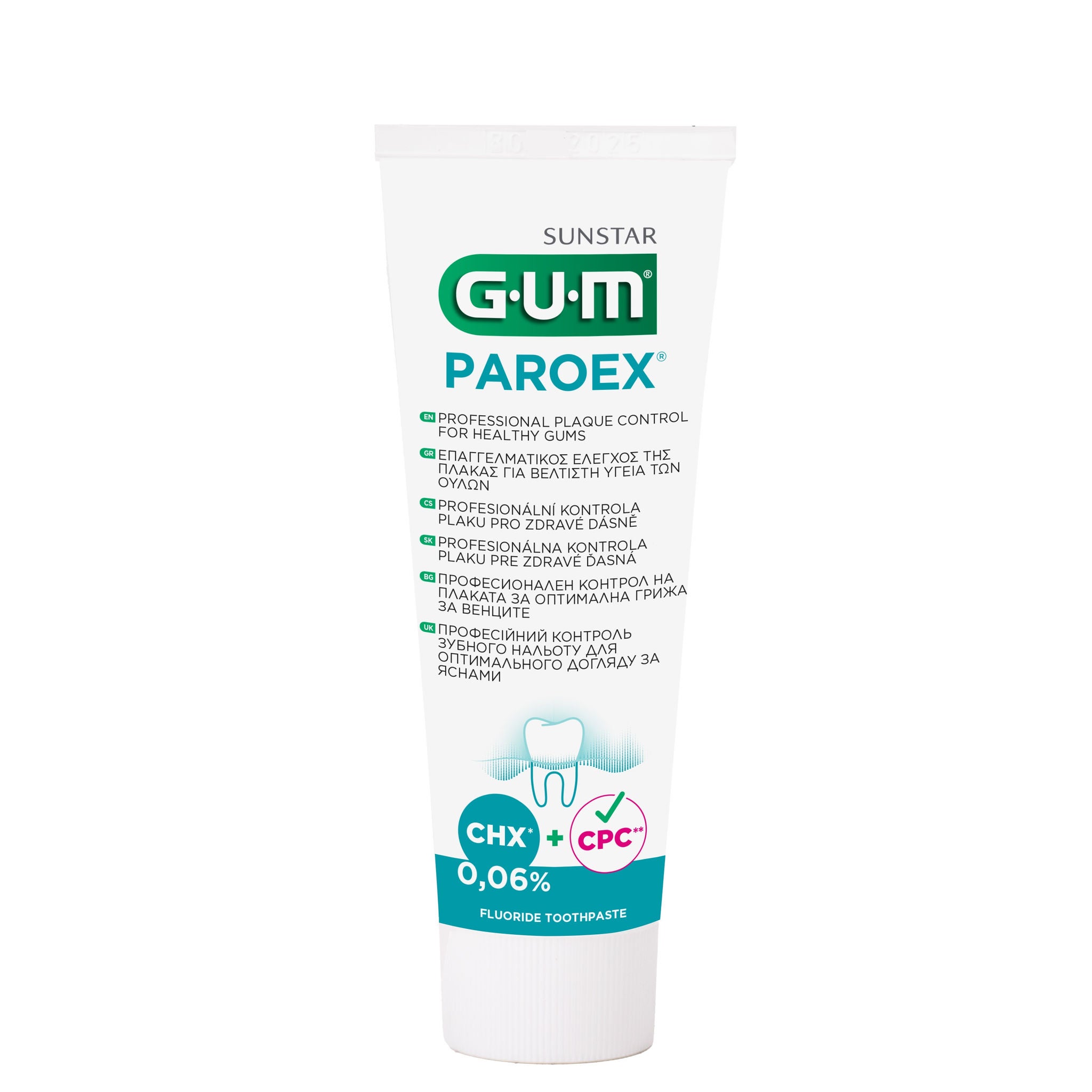 GUM® PAROEX® 0,06% CHX zobu pasta GUM® PAROEX® 0,06% CHX zobu pasta