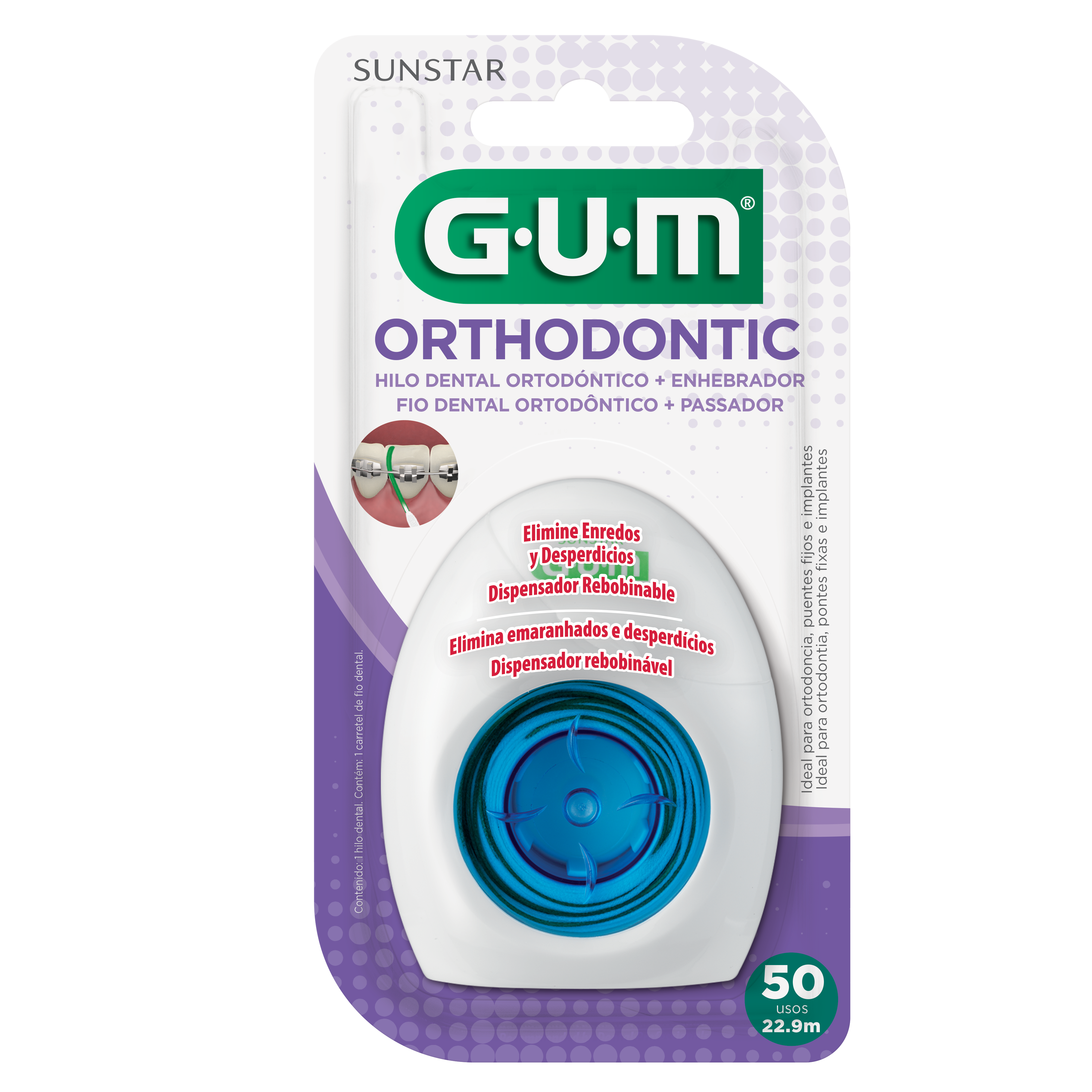 GUM Hilo Dental para Ortodoncia