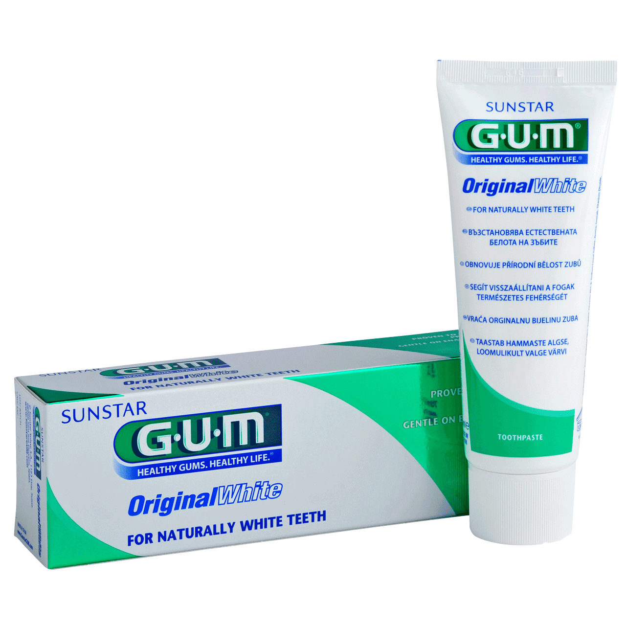Dentifricio GUM Original White Dentifricio GUM Original White