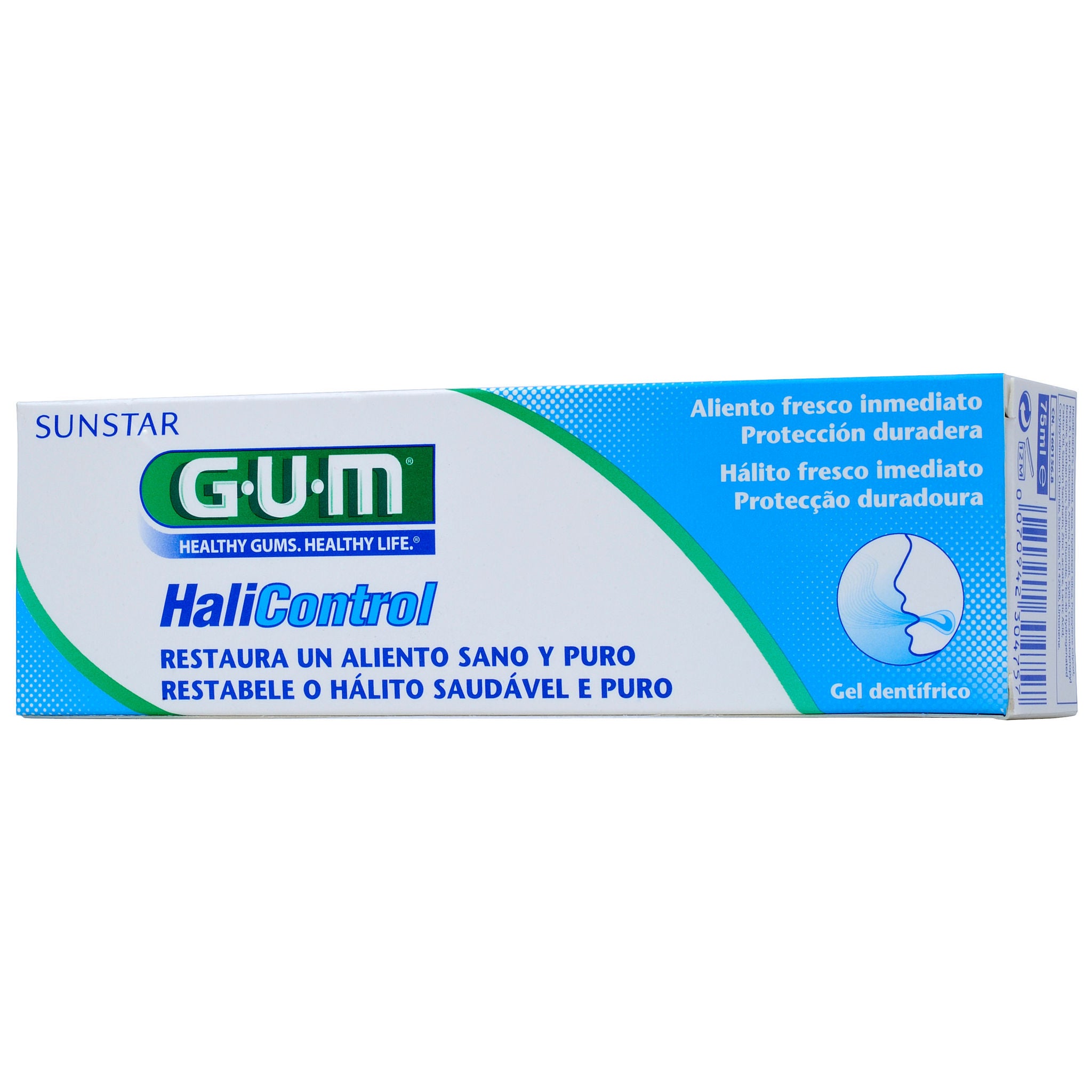 GUM Halicontrol Pasta Dental para combatir el mal aliento