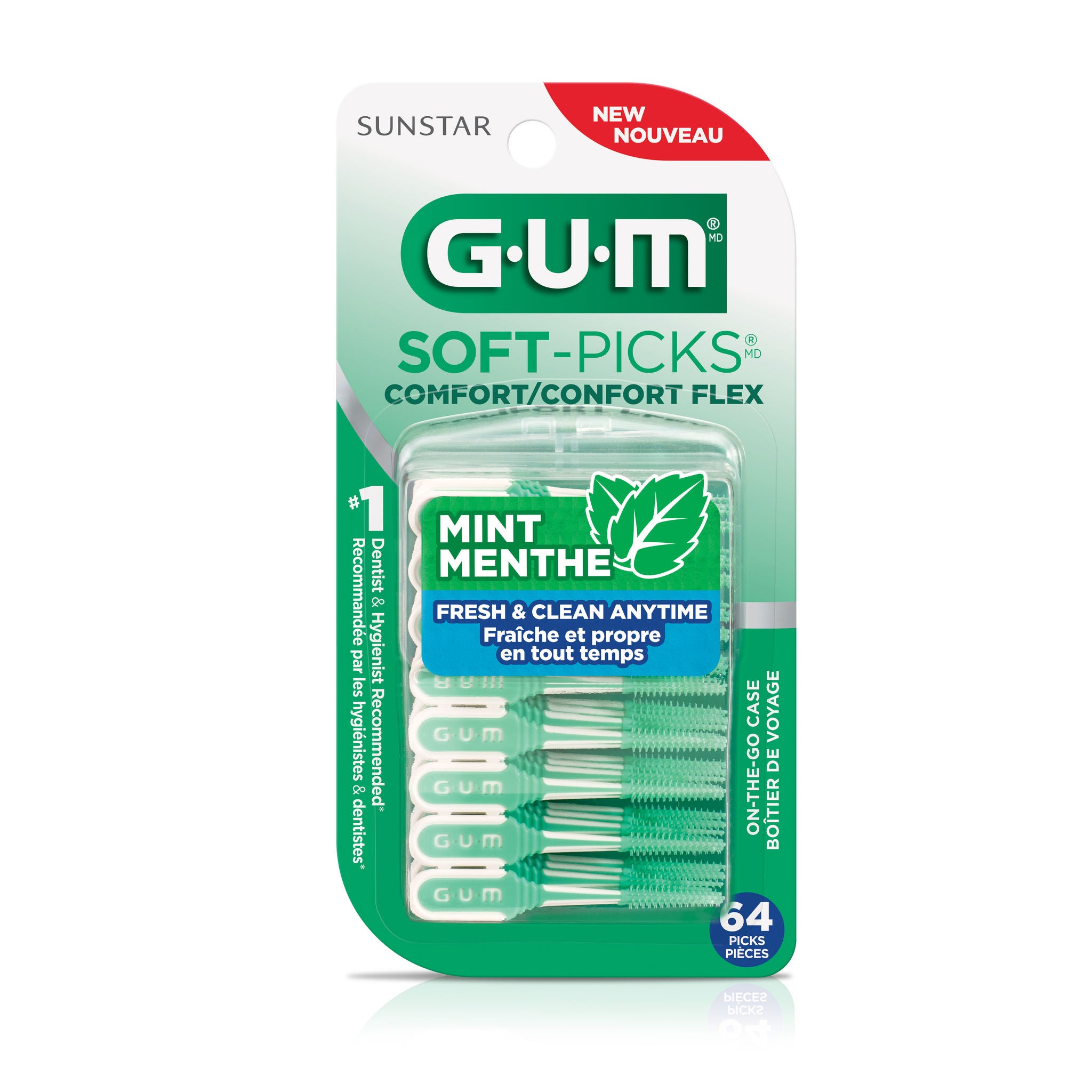 GUM SOFT-PICKS Comfort Flex Dental Picks
