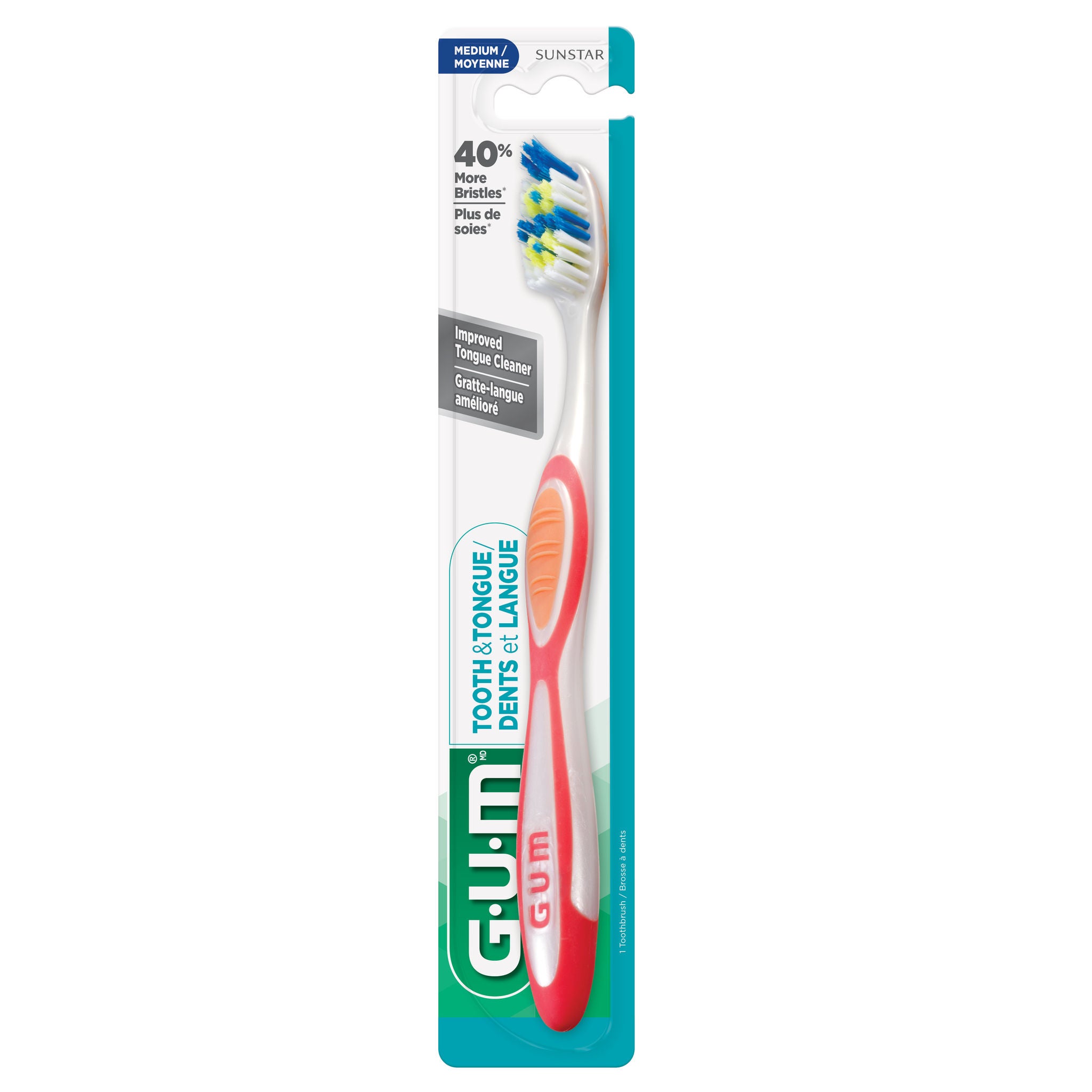 Brosse a dents, Reguliere, Dents et Langue GUM