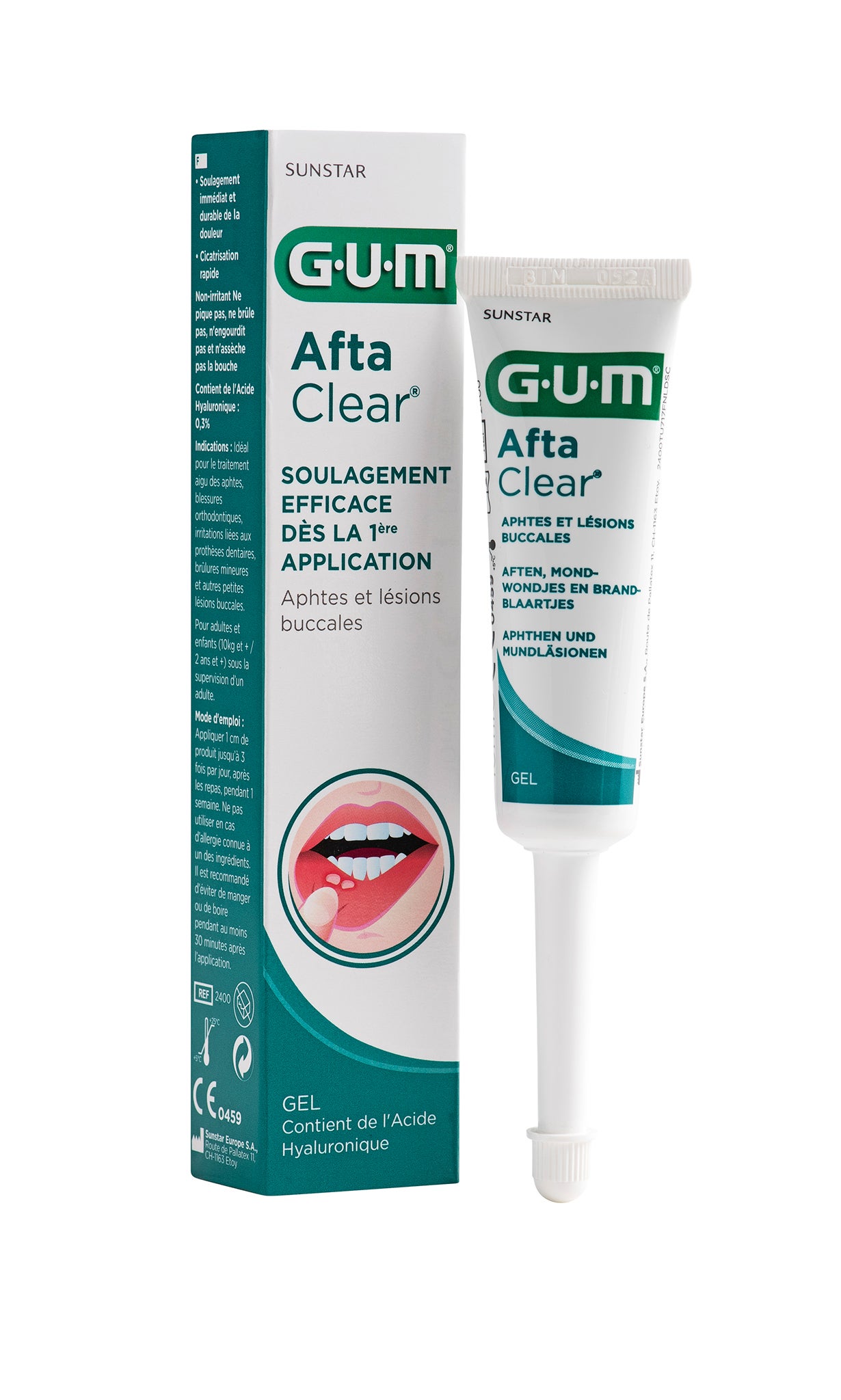 Gel GUM AftaClear