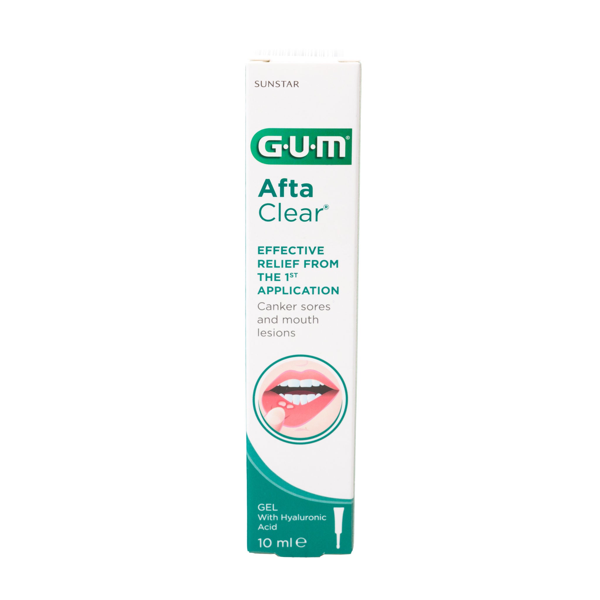 GUM AftaClear Gel for Canker Sore Relief 10ml GUM AftaClear Gel for Canker Sore Relief 10ml
