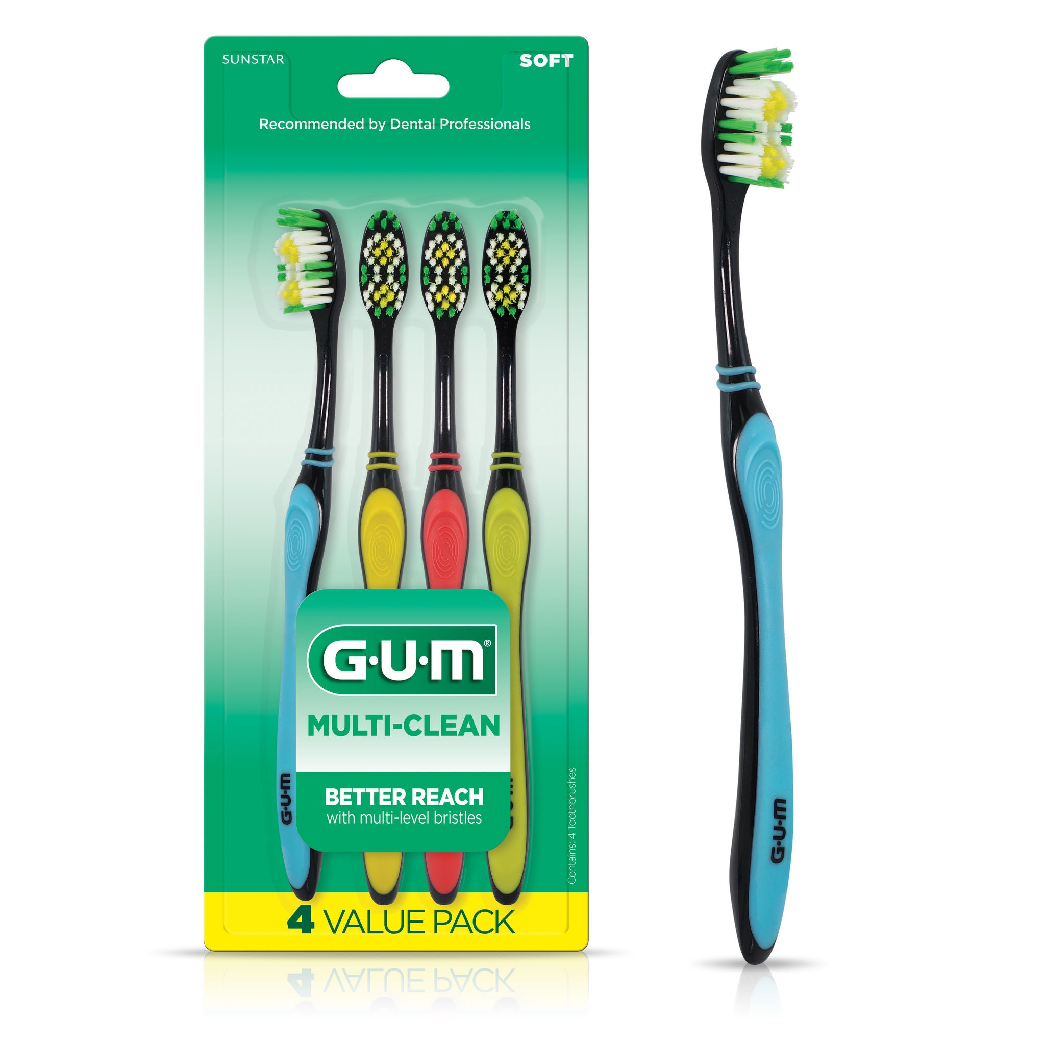 GUM® Multi Clean Toothbrush