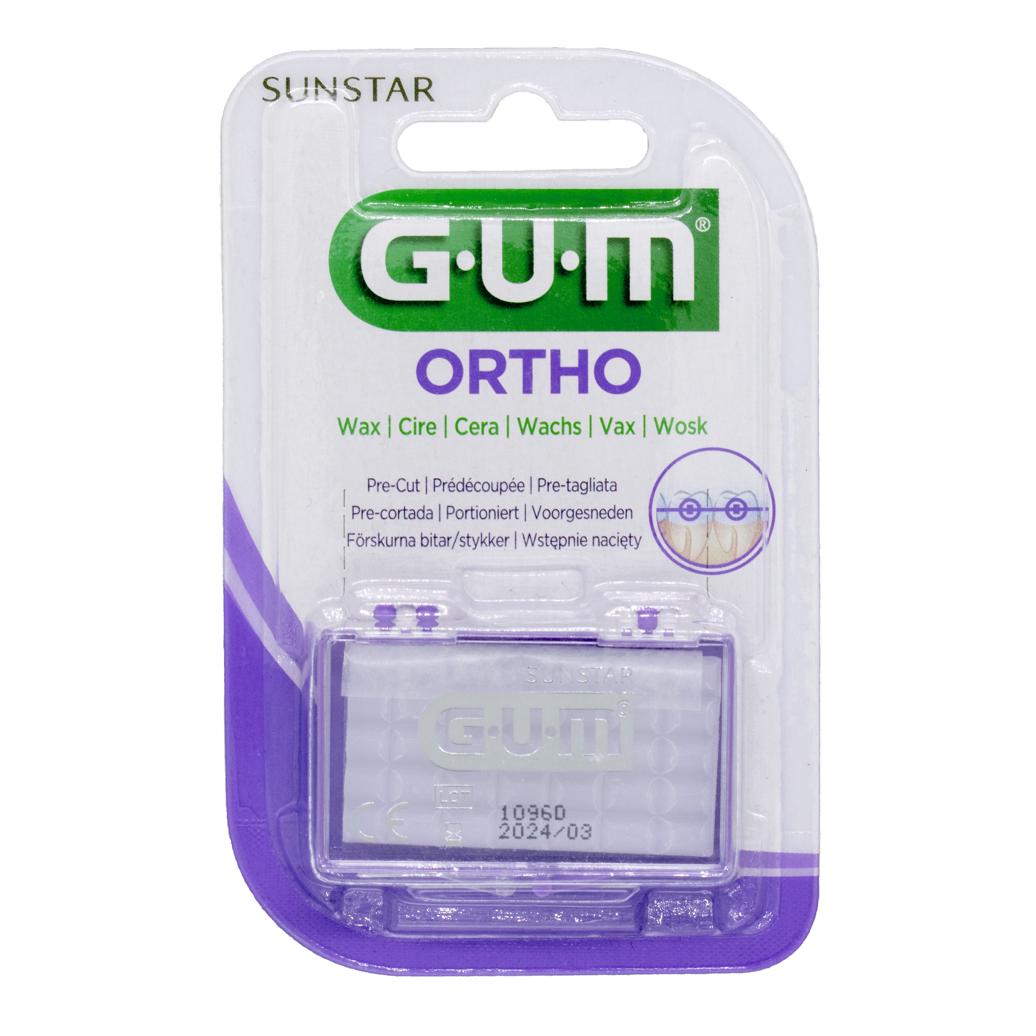 Cire orthodontique GUM ORTHO