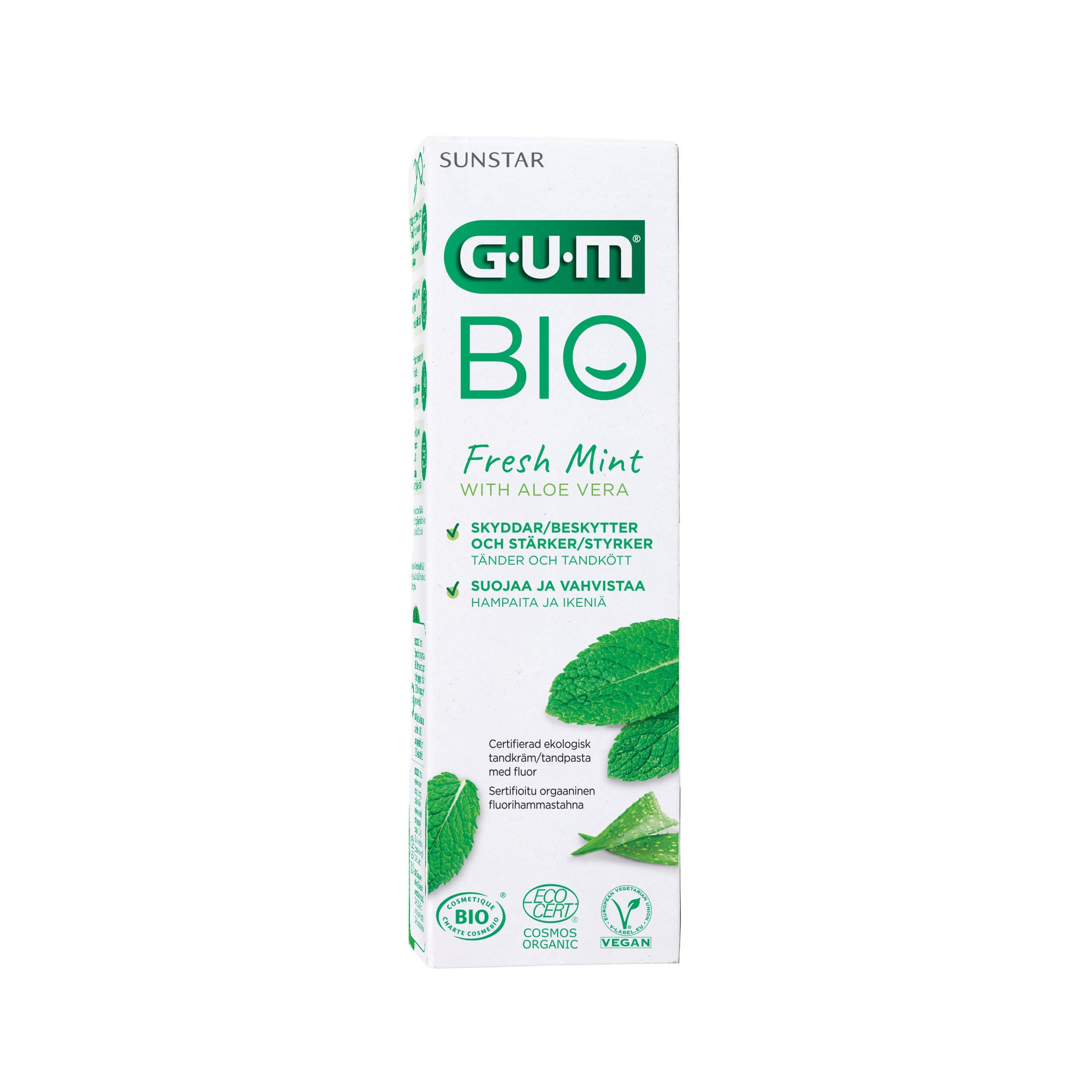 GUM BIO Fresh Mint Toothpaste with Aloe Vera 75ml