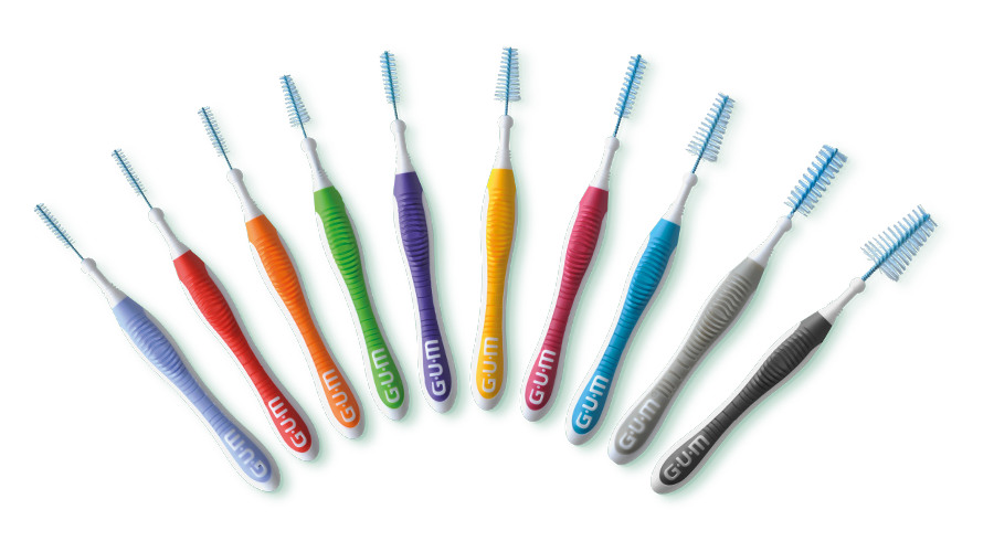 GUM TRAV-LER Interdentalbürsten in 10 verschiedenen Größen
