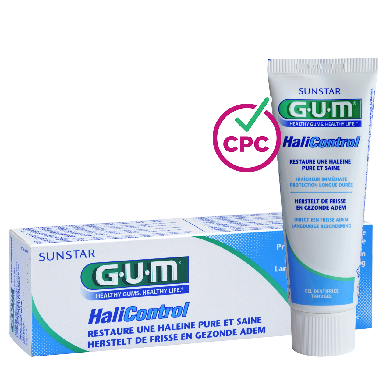 Gel Dentifrice GUM HaliControl