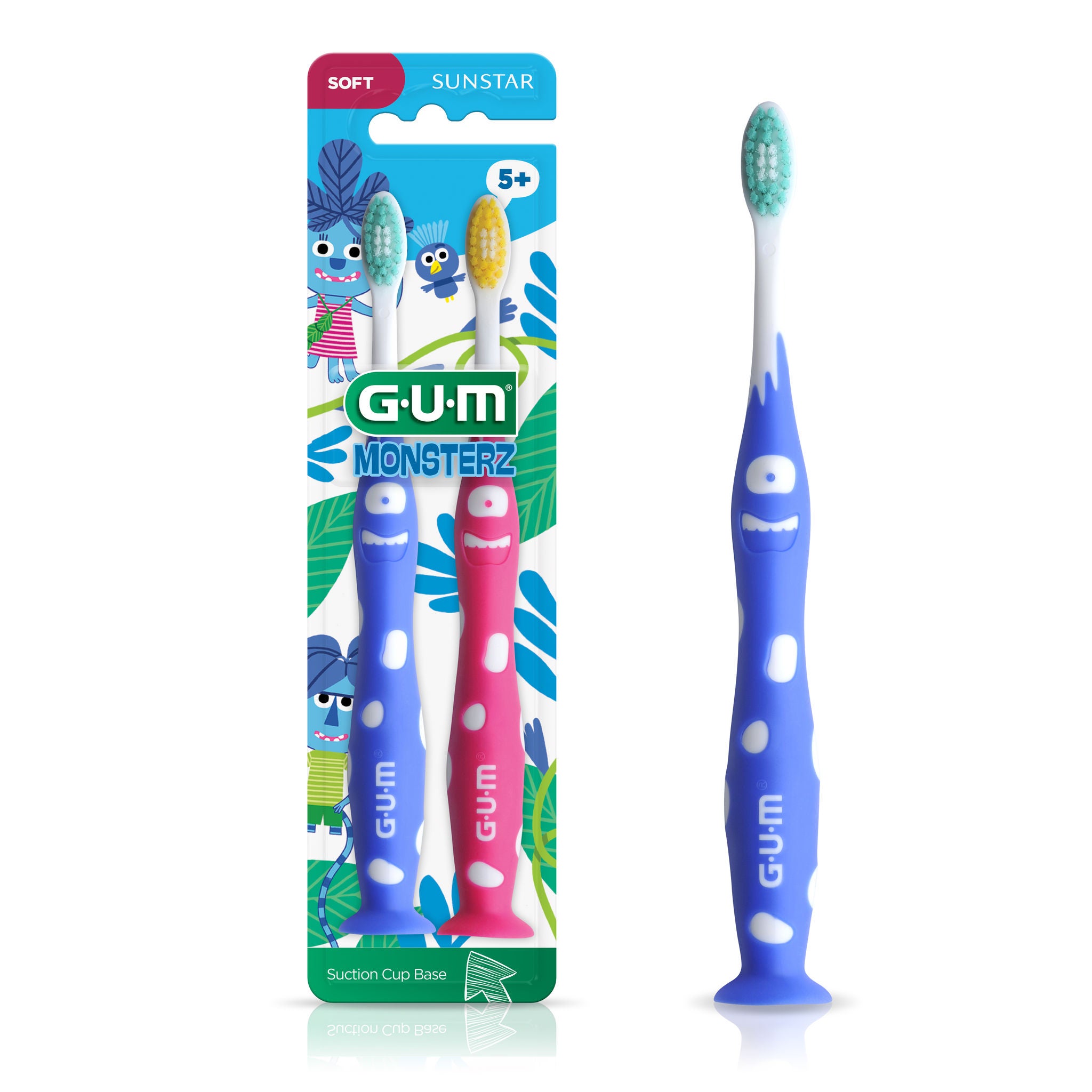 GUM Monsterz Jr. Kids' Toothbrush