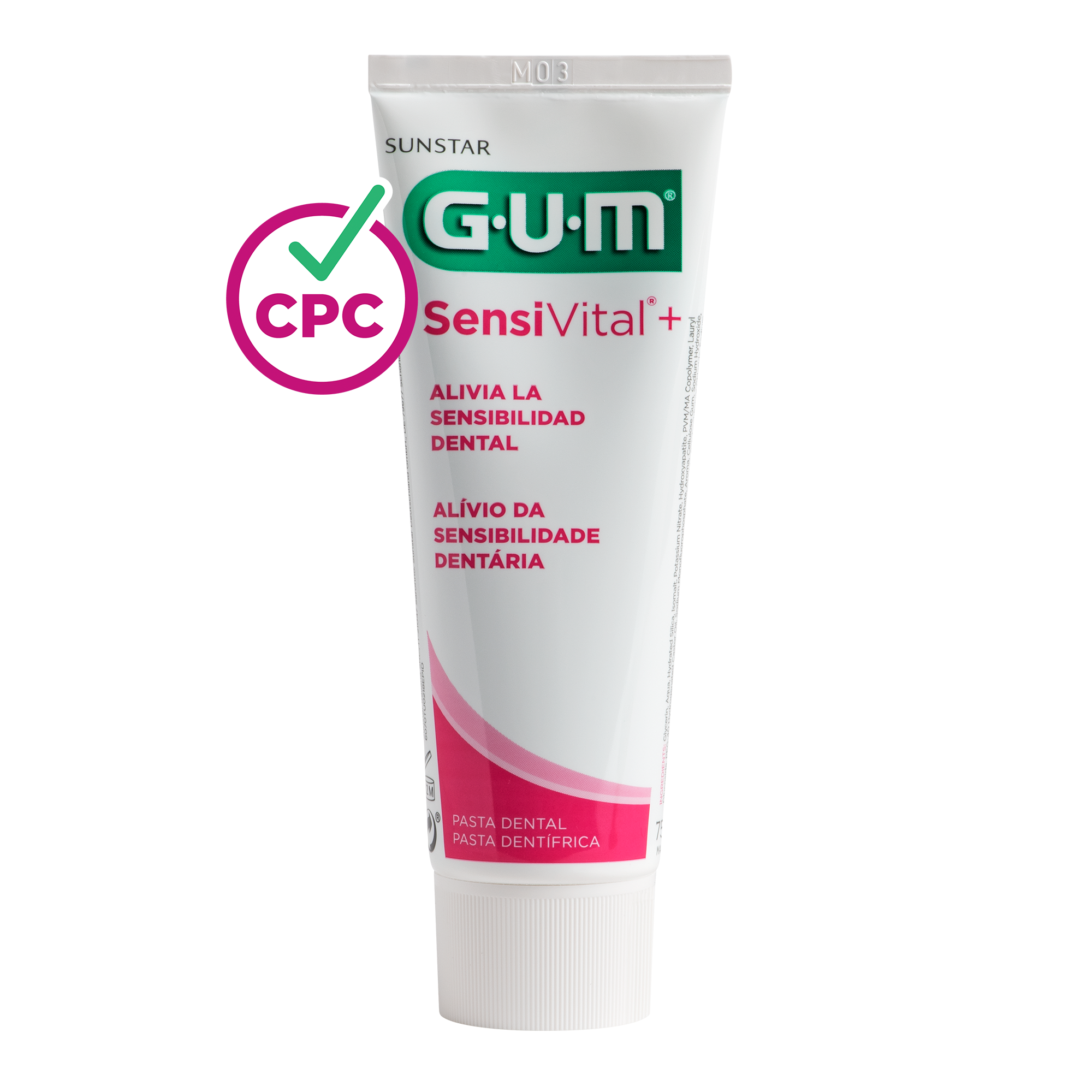 Pasta de dientes GUM SensiVital +