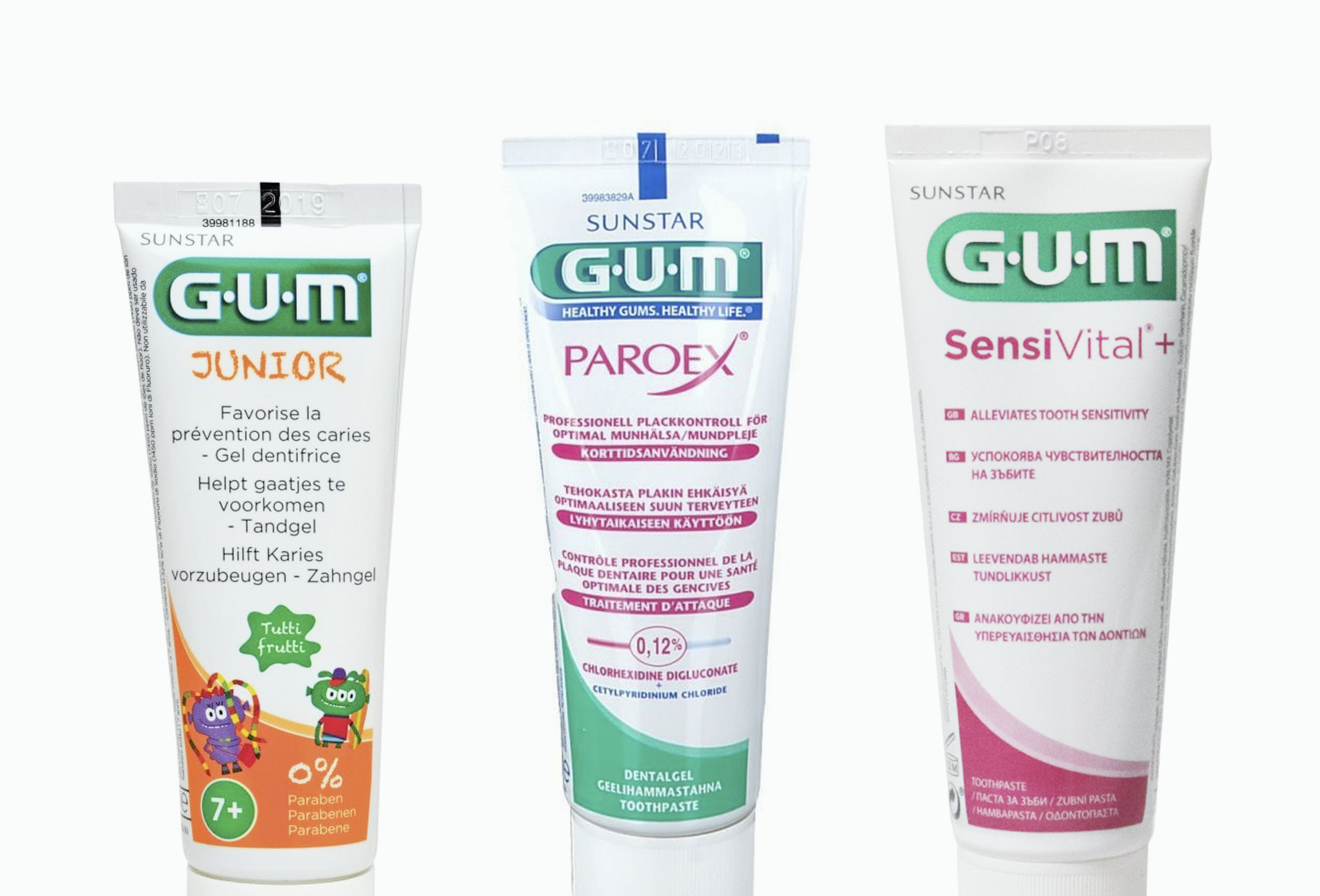 discover our toothpaste range
