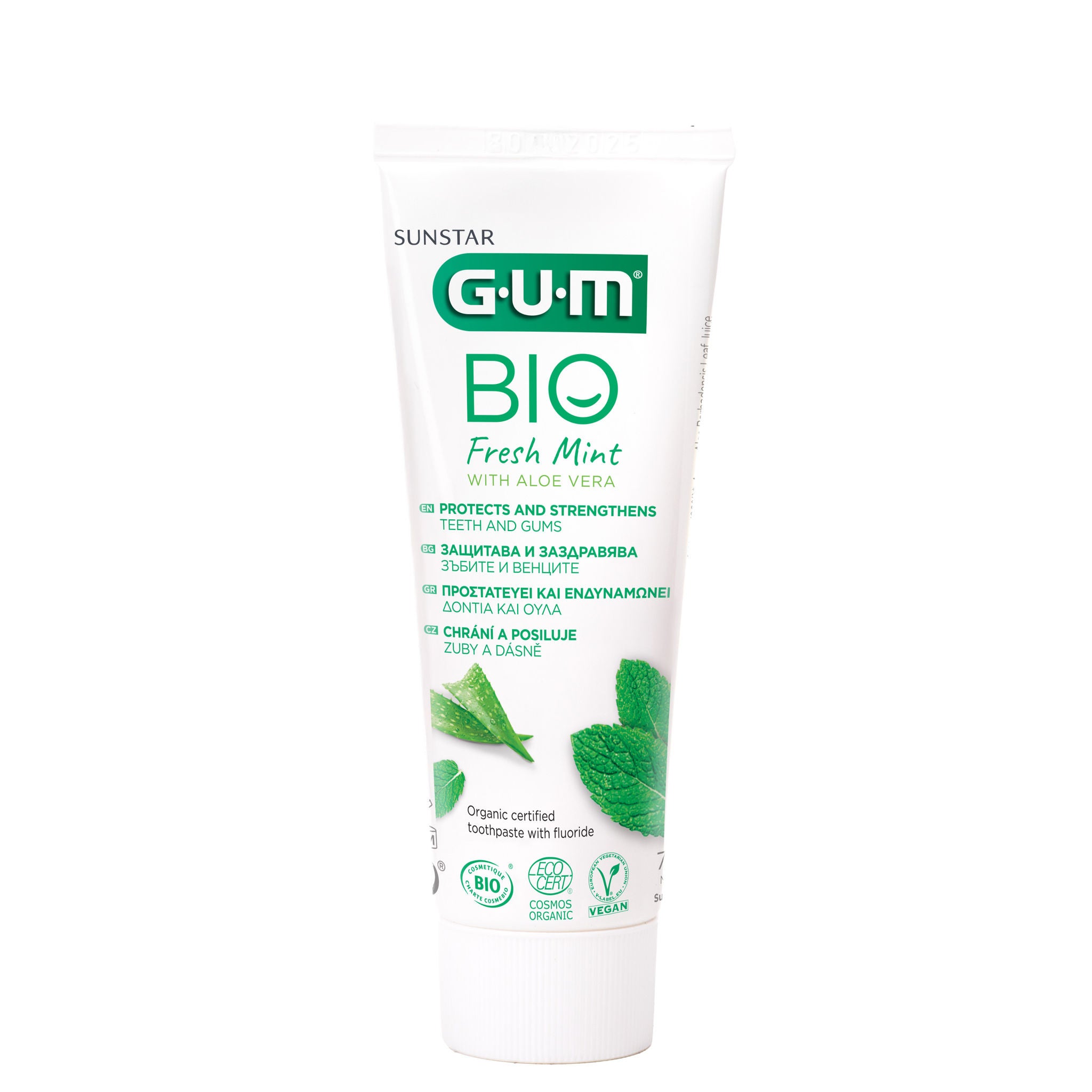 GUM BIO Fresh Mint Toothpaste 75ml Tube