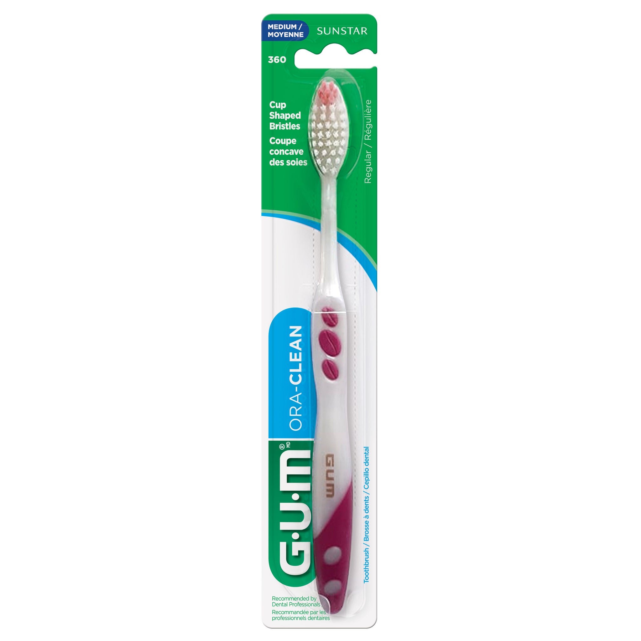 GUM Ora-Clean Cepillo Mediano Regular