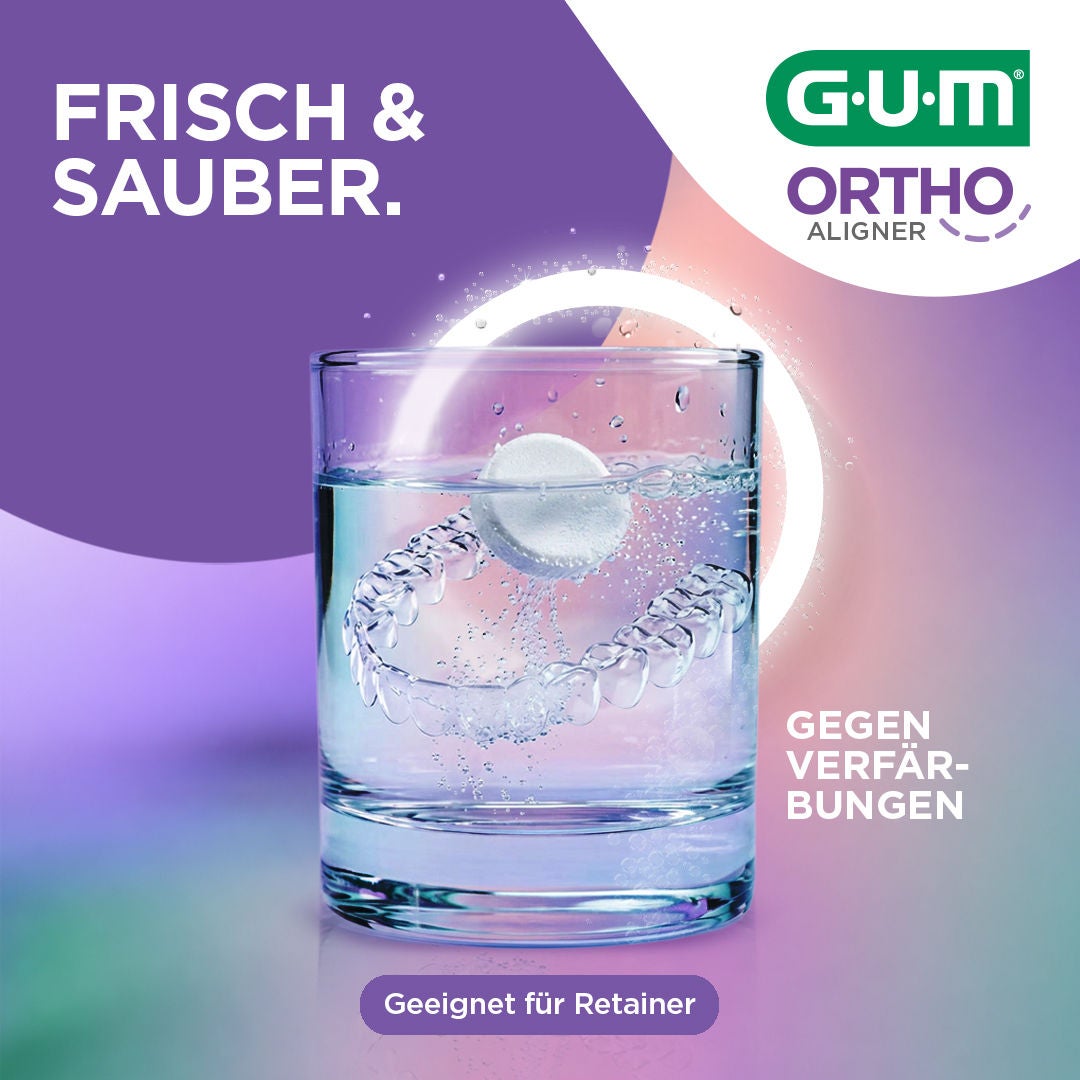 GUM ORTHO Aligner im Glas