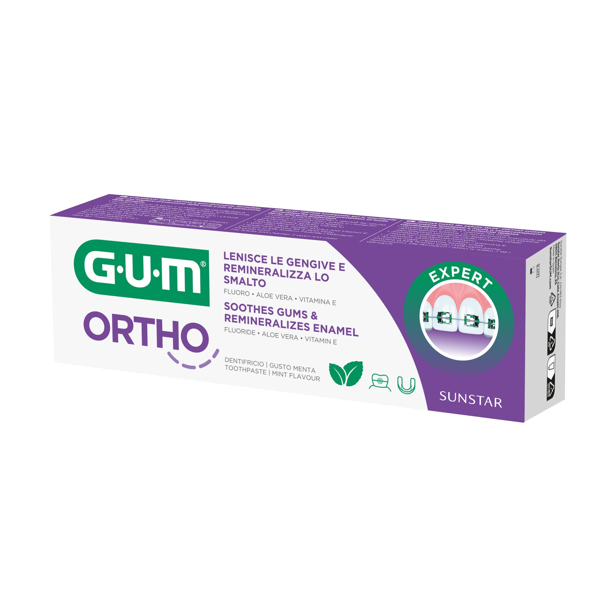 Pasta de dientes GUM® ORTHO
