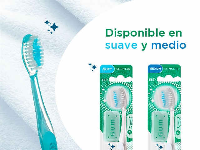 GUM ORIGINAL WHITE cepillo suave y cepillo medio