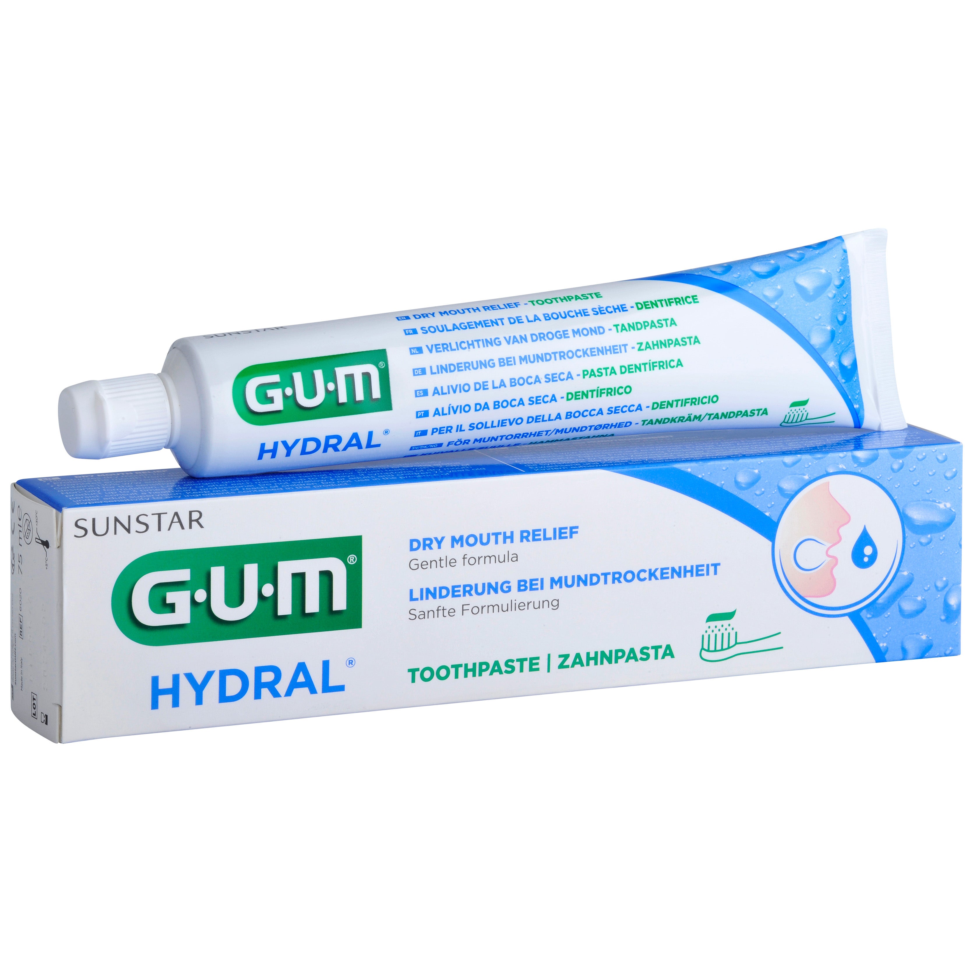 GUM HYDRAL Hambapasta Kuivale Suule 75ml