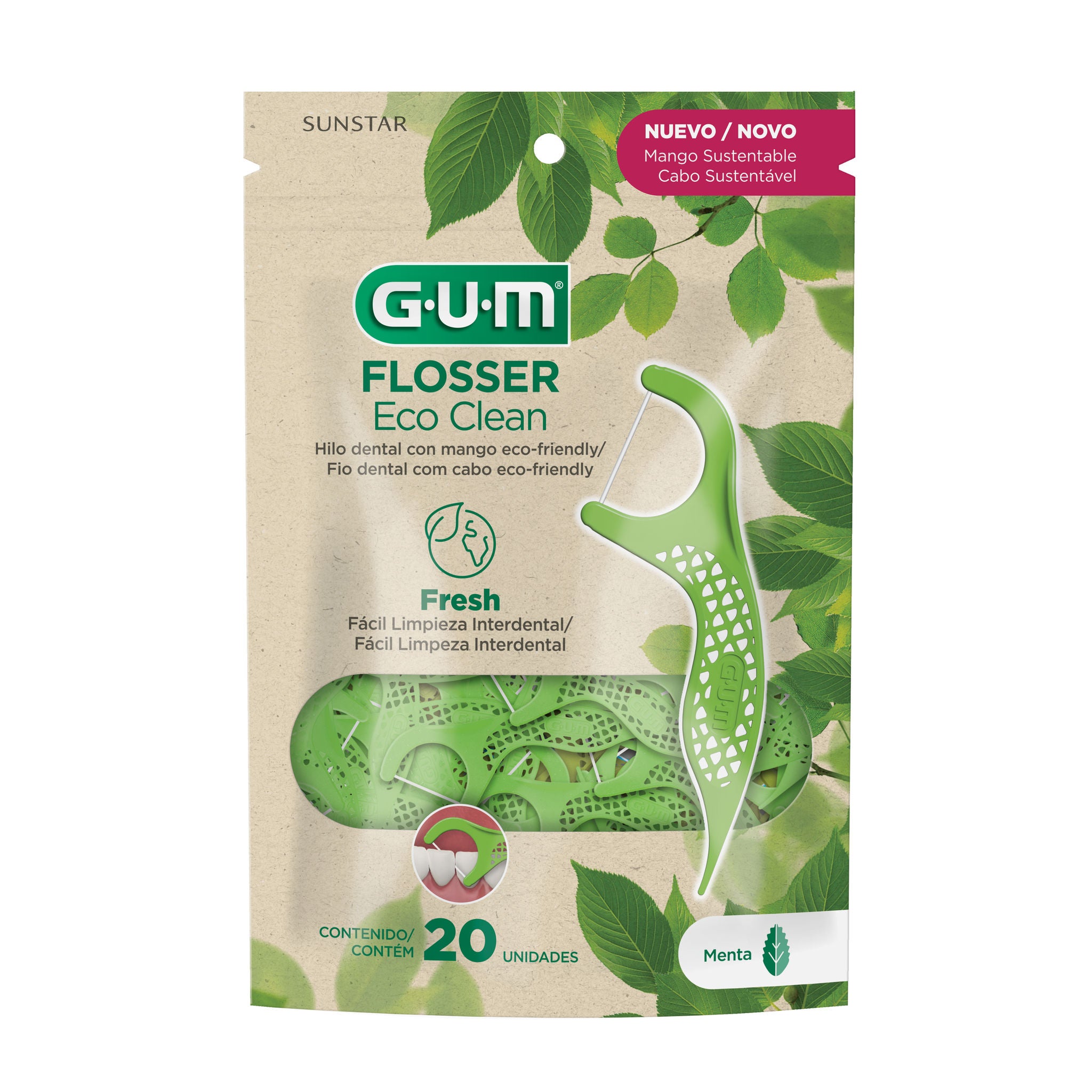 GUM Flossers Eco Clean