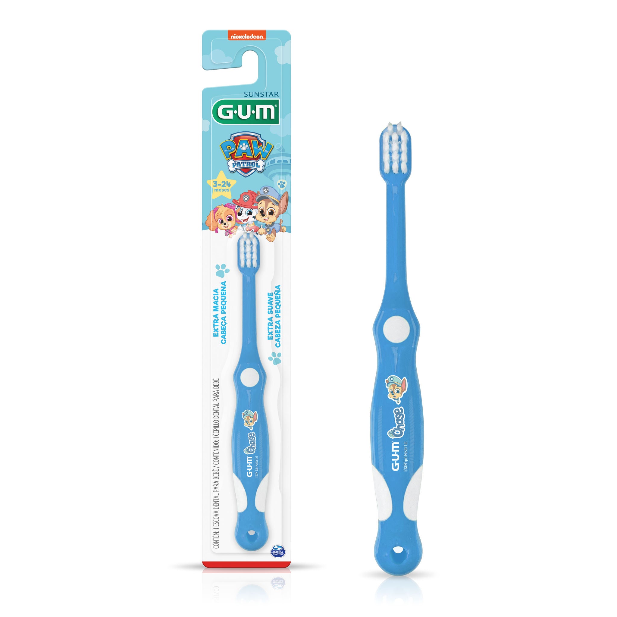 Escova Dental Baby GUM® Patrulha Canina Escova Dental Baby GUM® Patrulha Canina