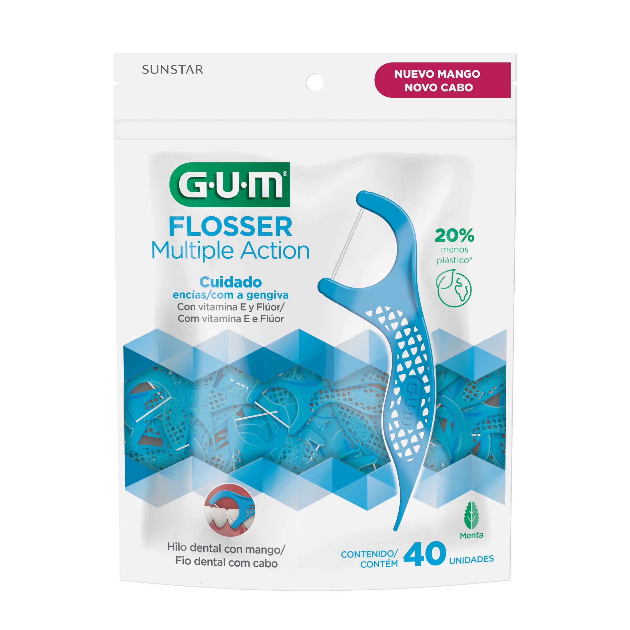 GUM FLOSSER MÚLTIPLA AÇÃO