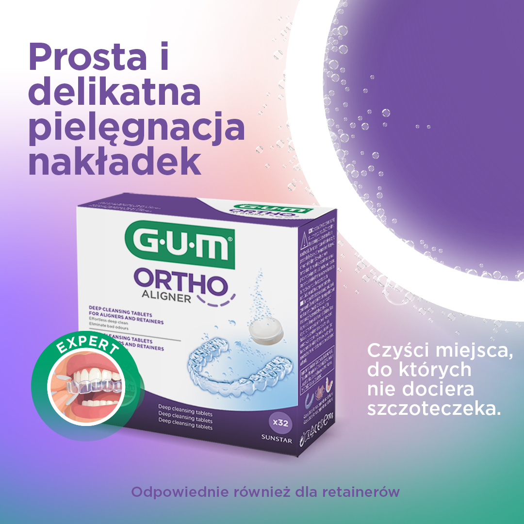 Nakładka GUM ORTHO wraz ze zdjęciem produktowym