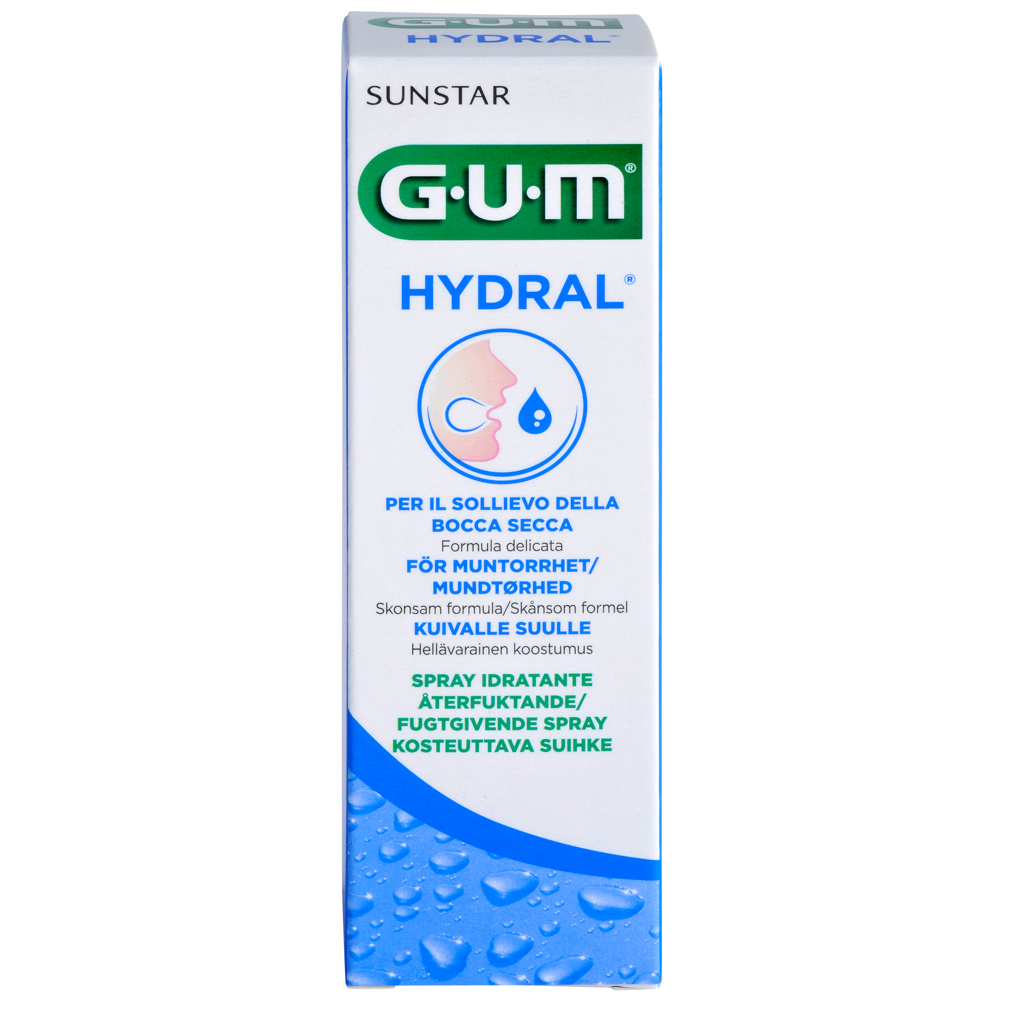 Spray idratante GUM® HYDRAL®