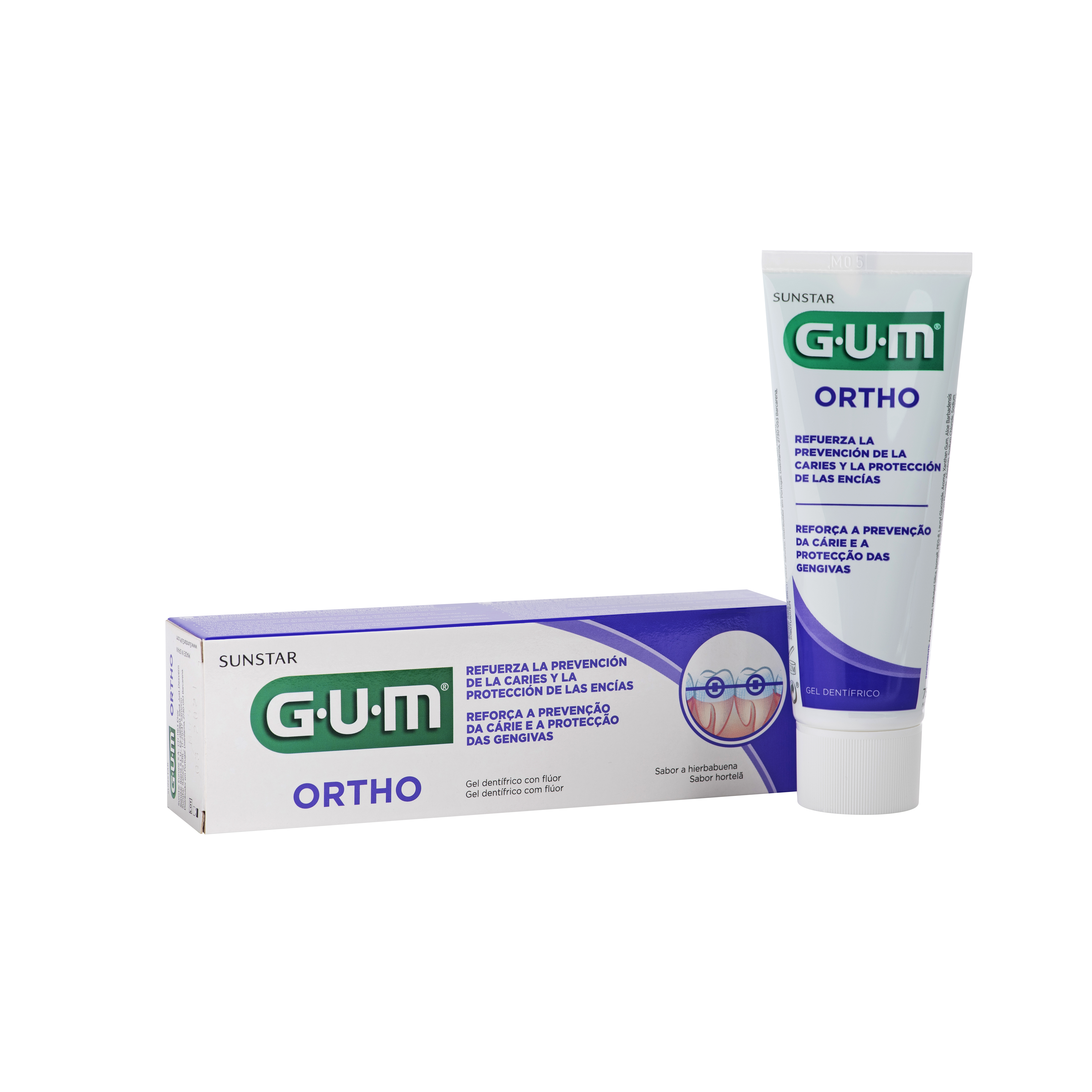 GUM ORTHO Gel Dental 75 ml