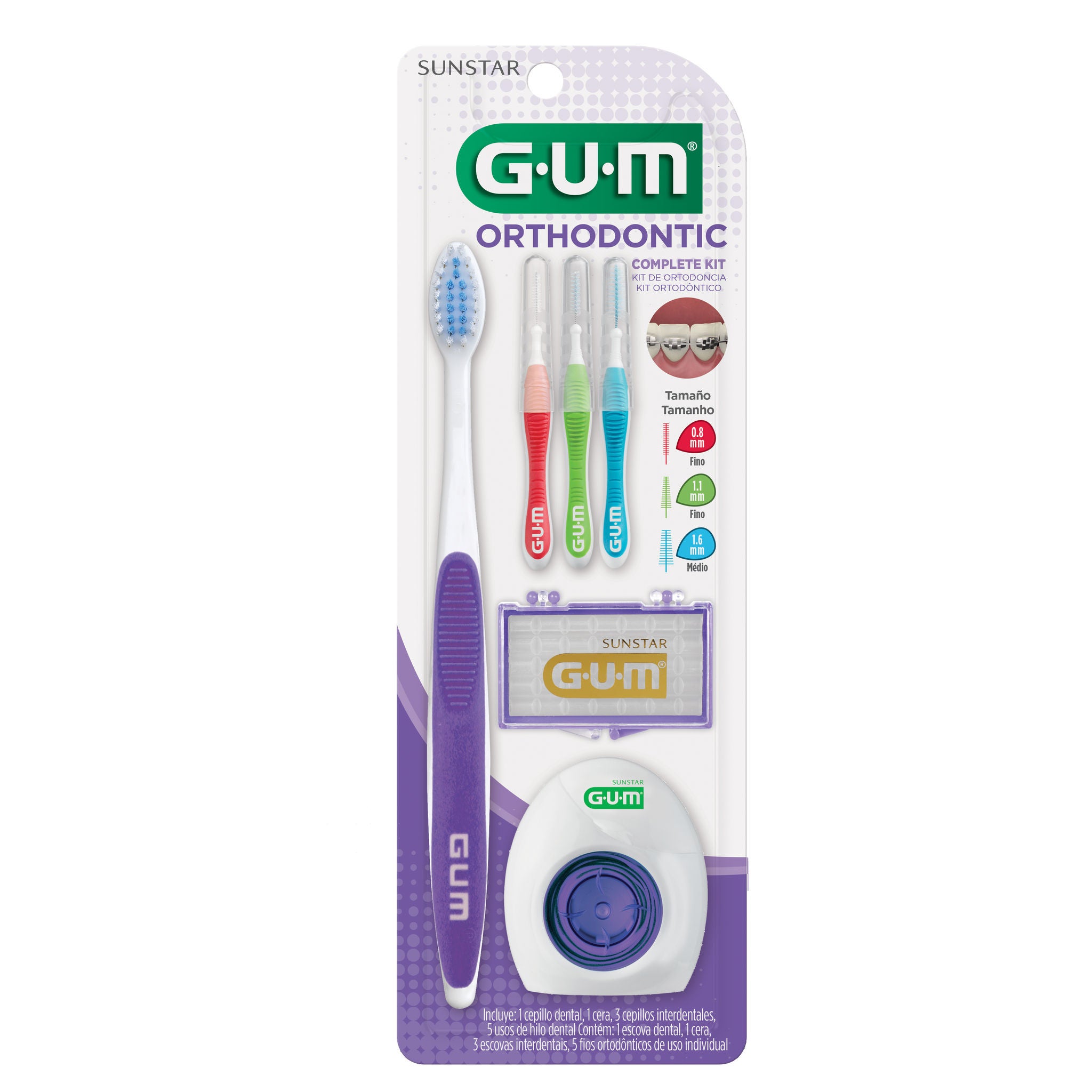 GUM Kit de Ortodoncia