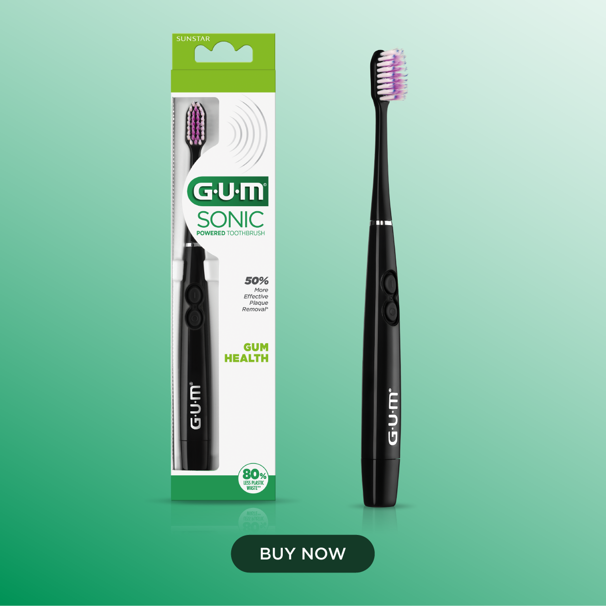 GUM Sonic Powered Toothbrush