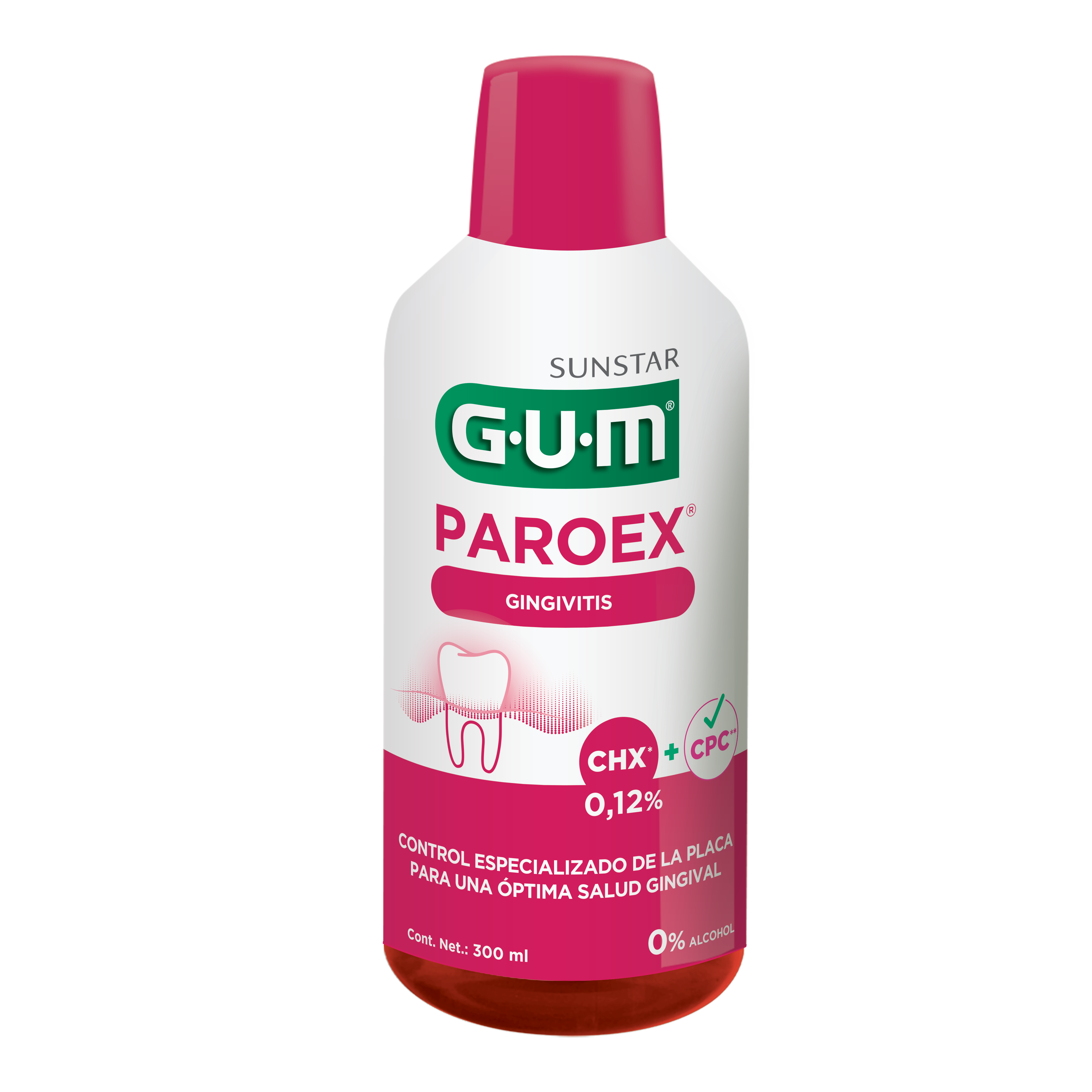 GUM® Enjuague Paroex 0.12%