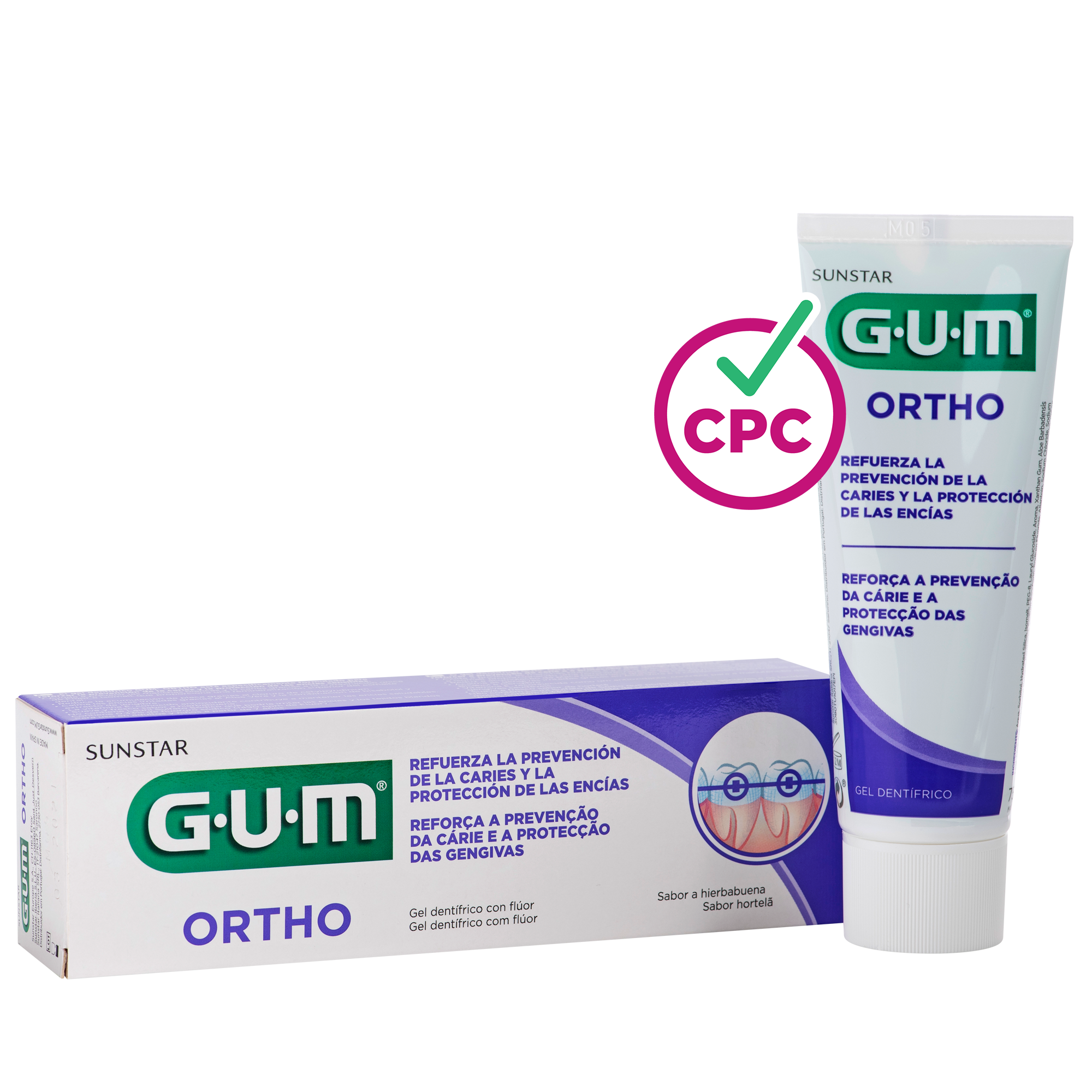 Pasta de dientes GUM ORTHO