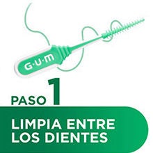 GUM SOFT-PICKS MINT para limpiar entre los dientes como primer paso