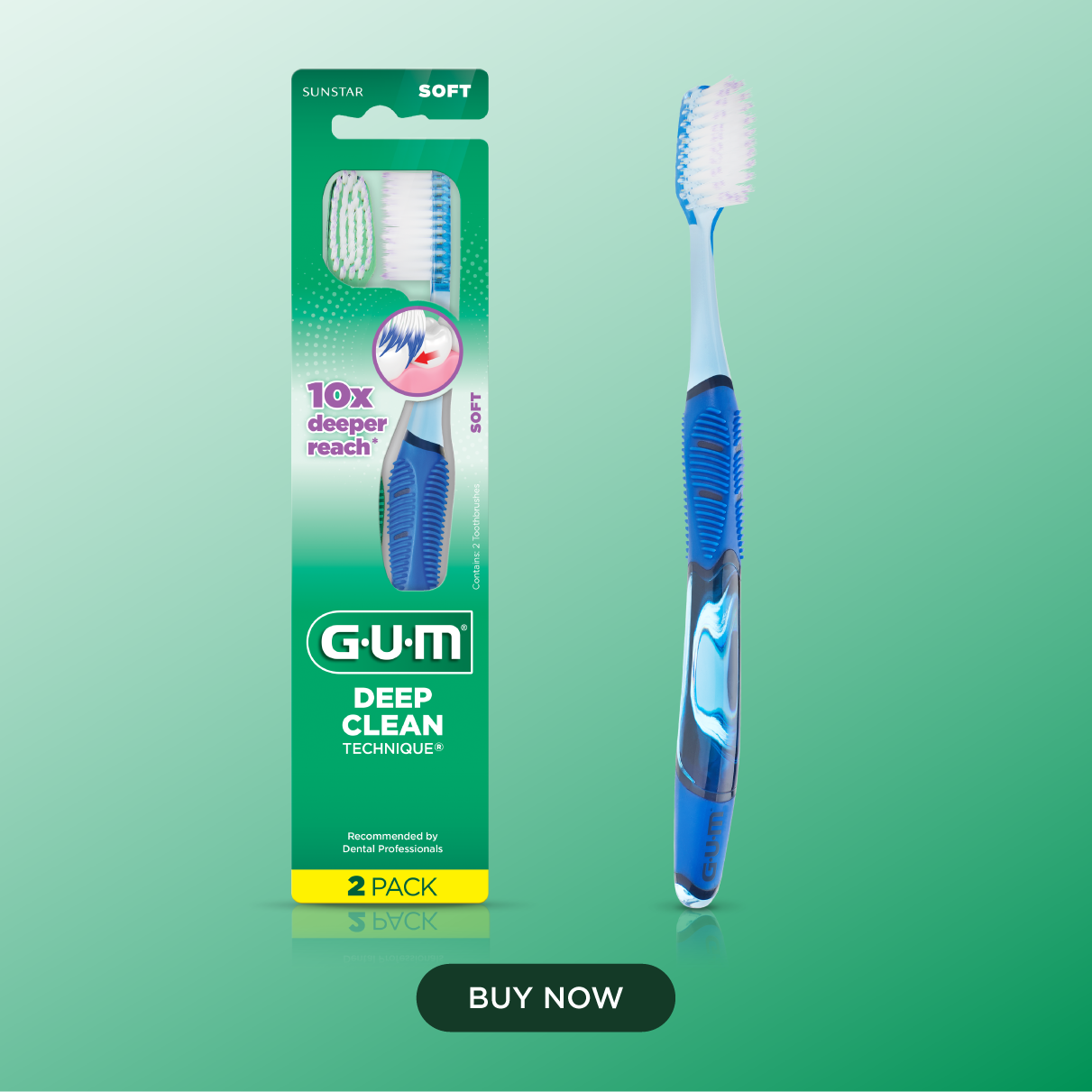 GUM Technique Deep Clean Toothbrush 