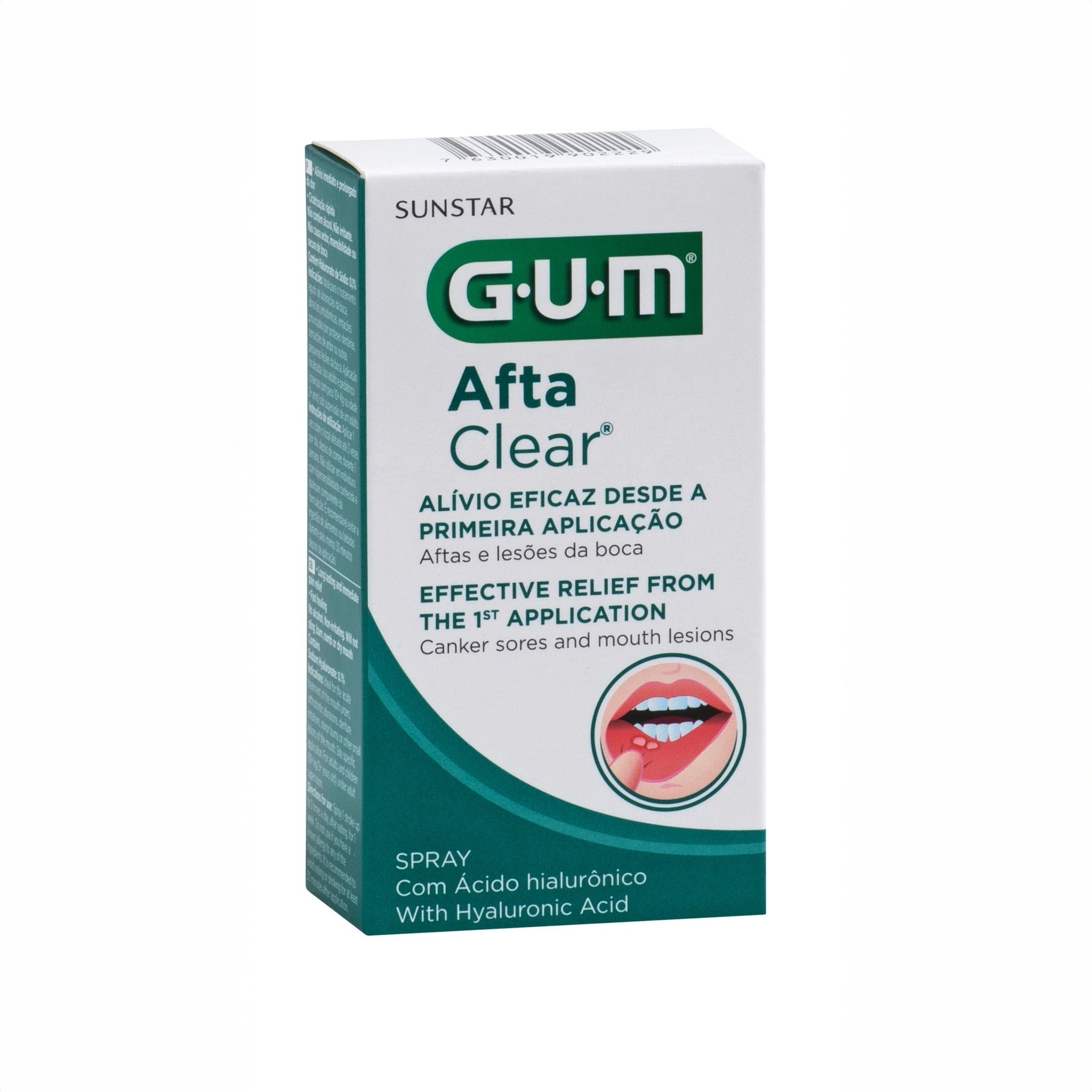 GUM AftaClear Spray 15ml - Kiire leevendus aftidele