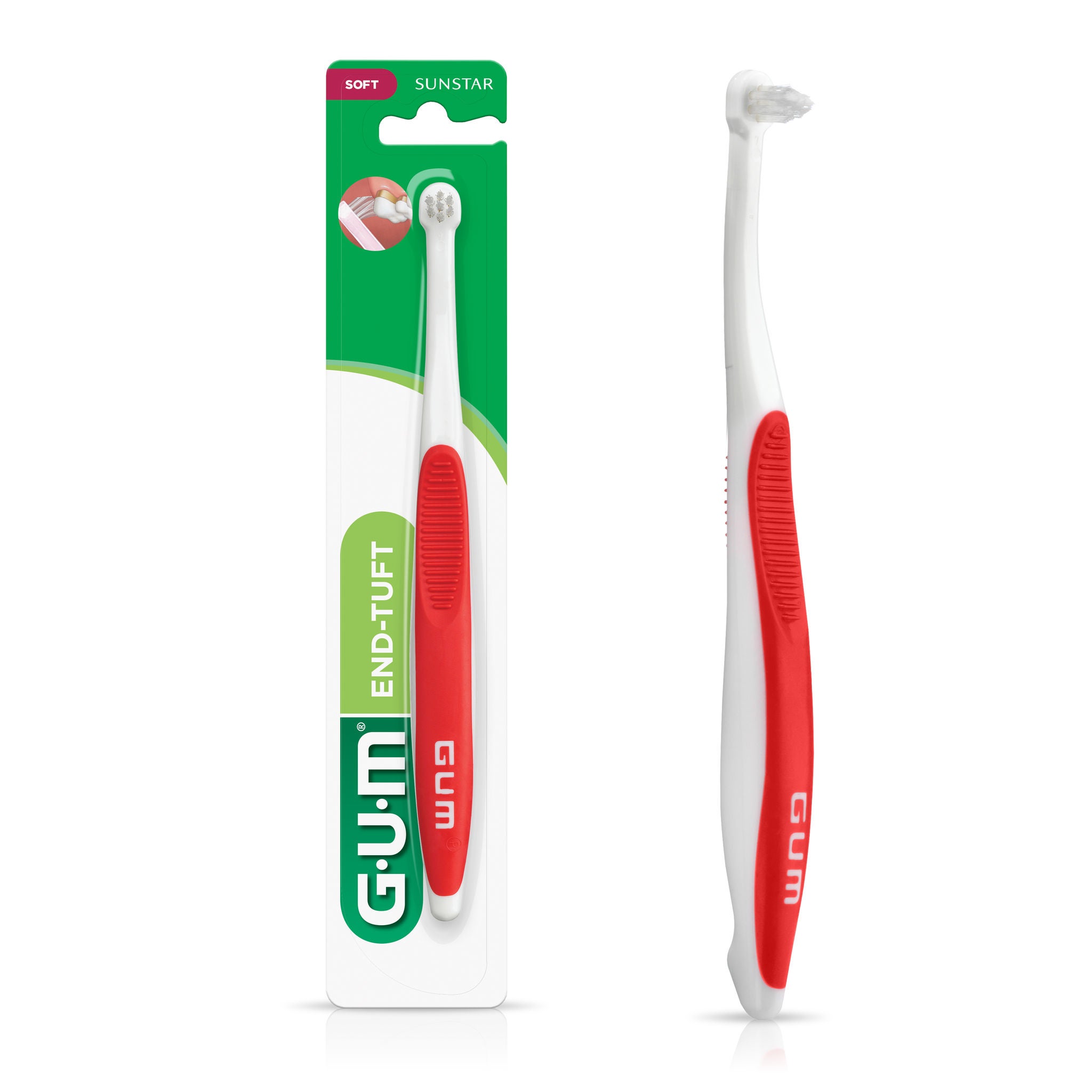 GUM End-Tuft Toothbrush, Implant Maintenance