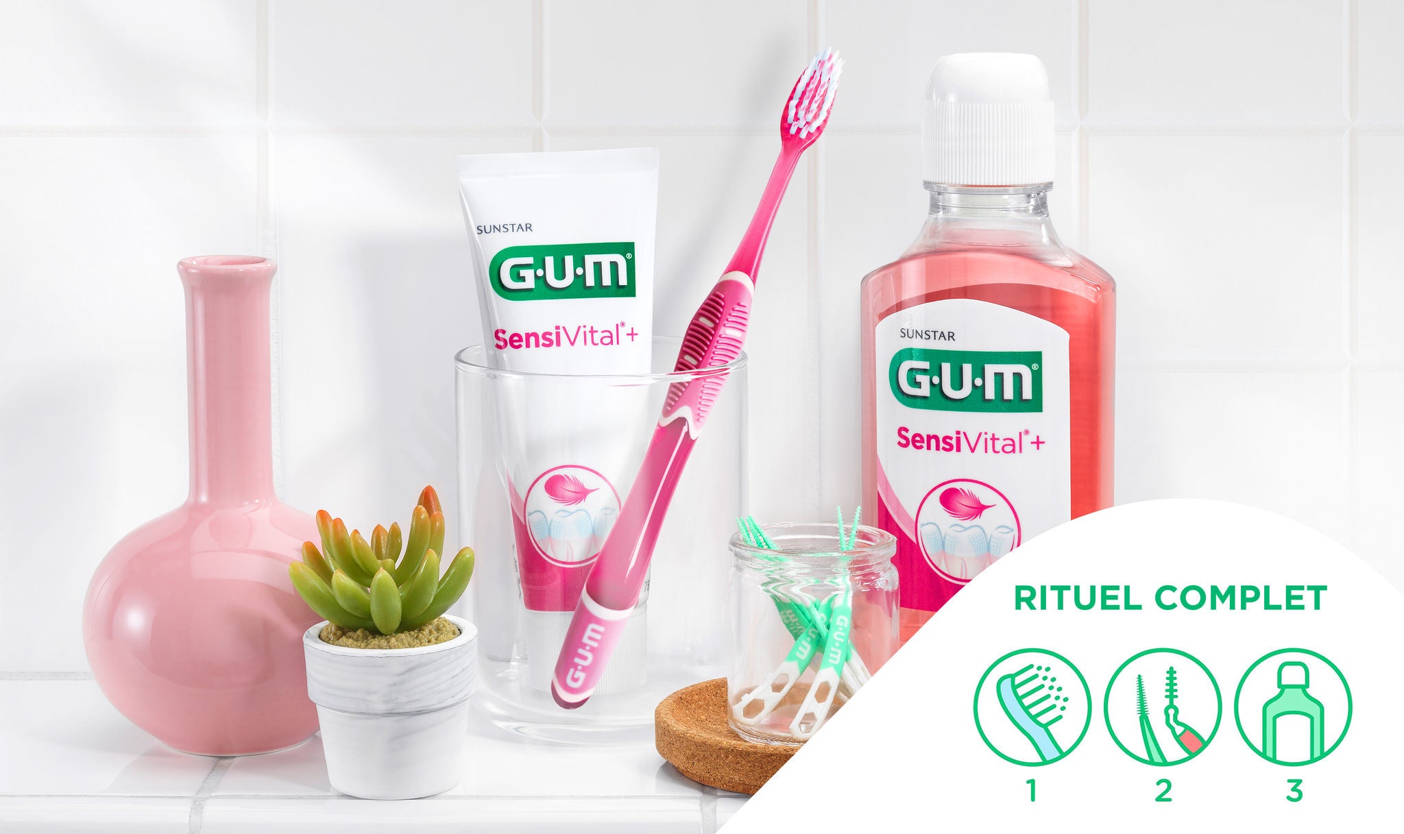 Rituel complet pour les dents sensibles