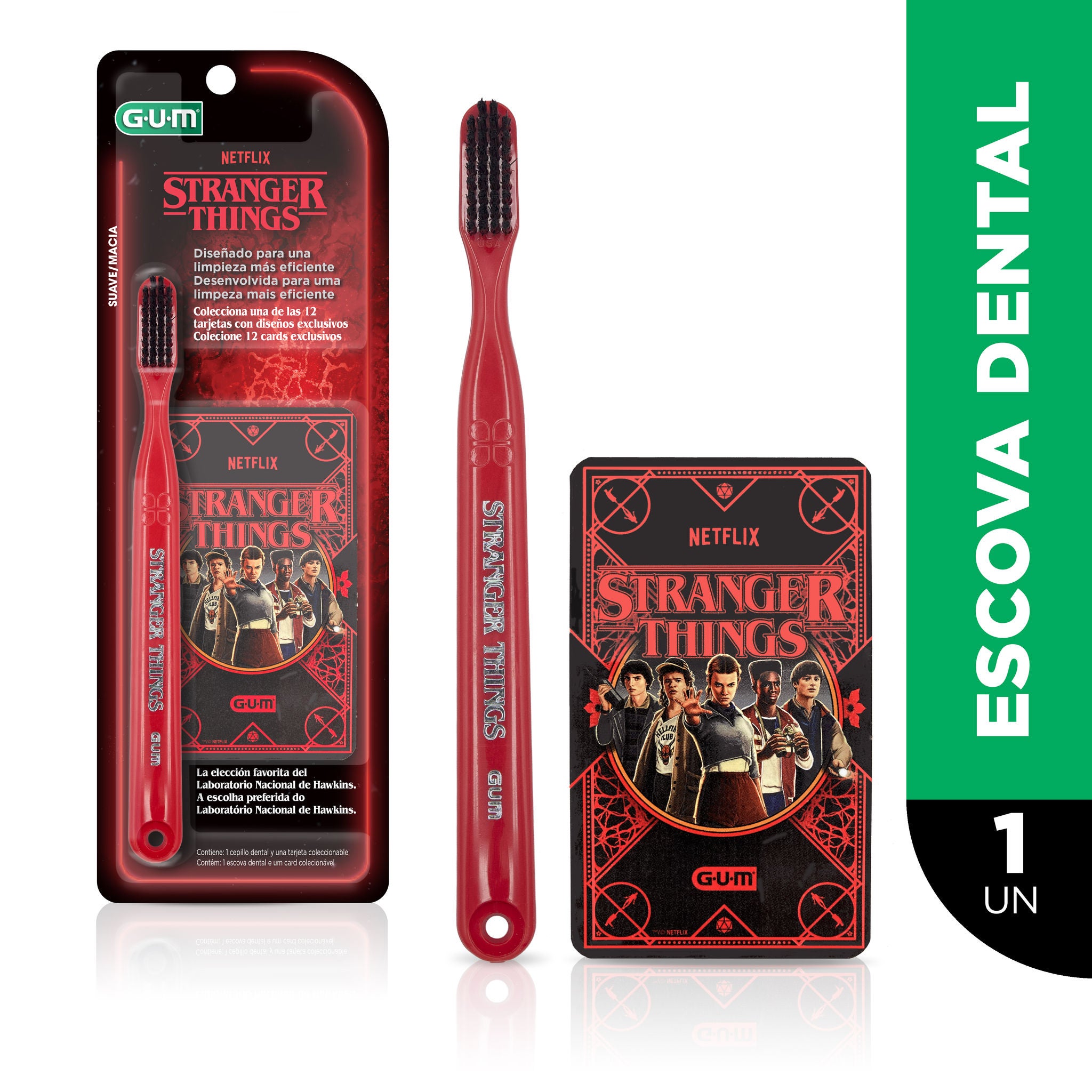 409ST- Escova Classic Stranger Things 
