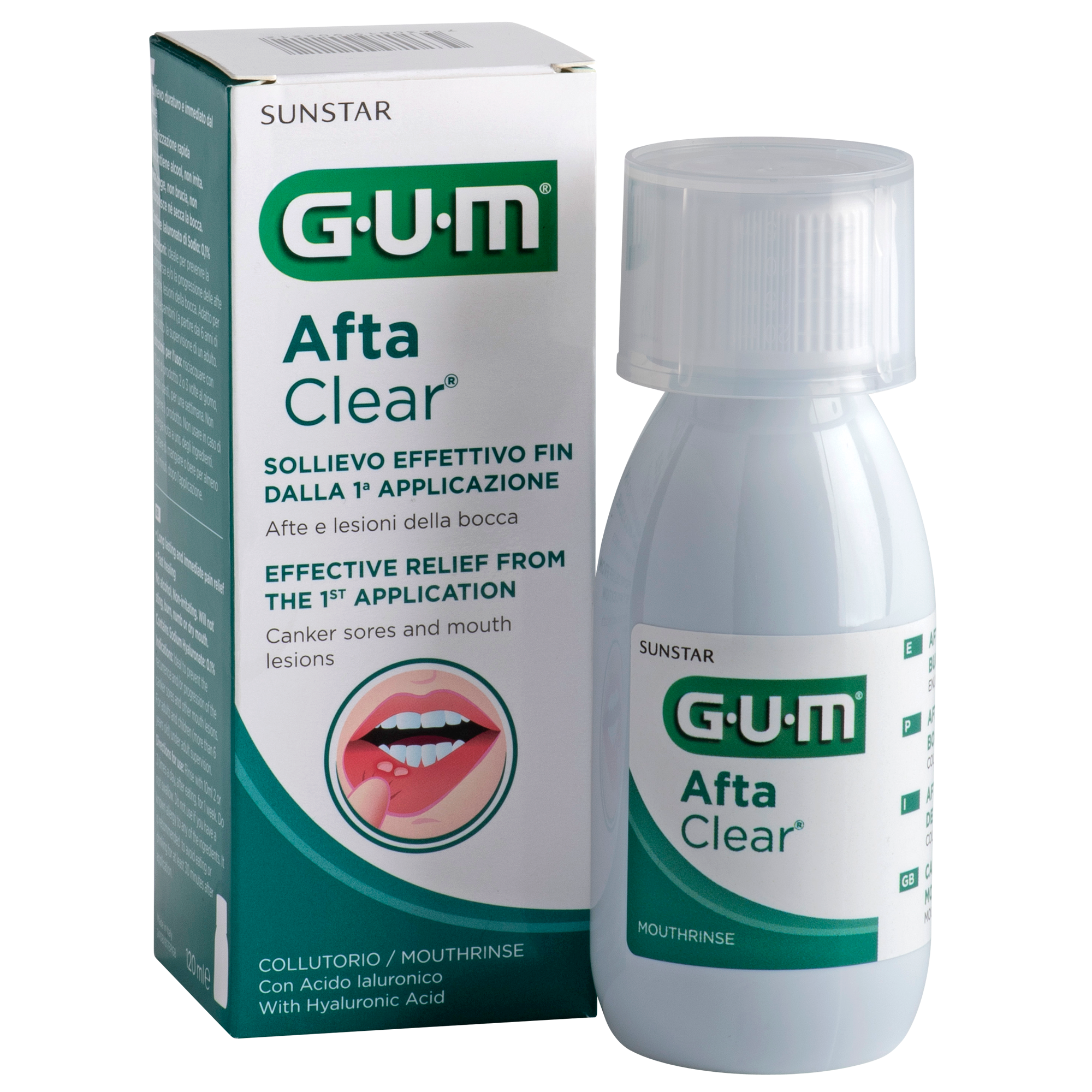 Collutorio GUM AftaClear Collutorio GUM AftaClear
