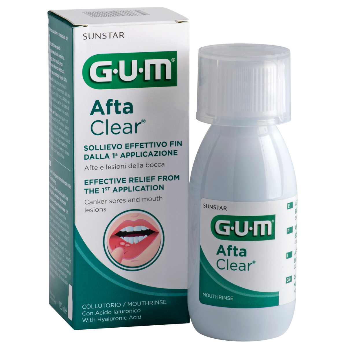 Collutorio per gengive infiammate GUM® PAROEX® 0,12%   CPC | GUM®