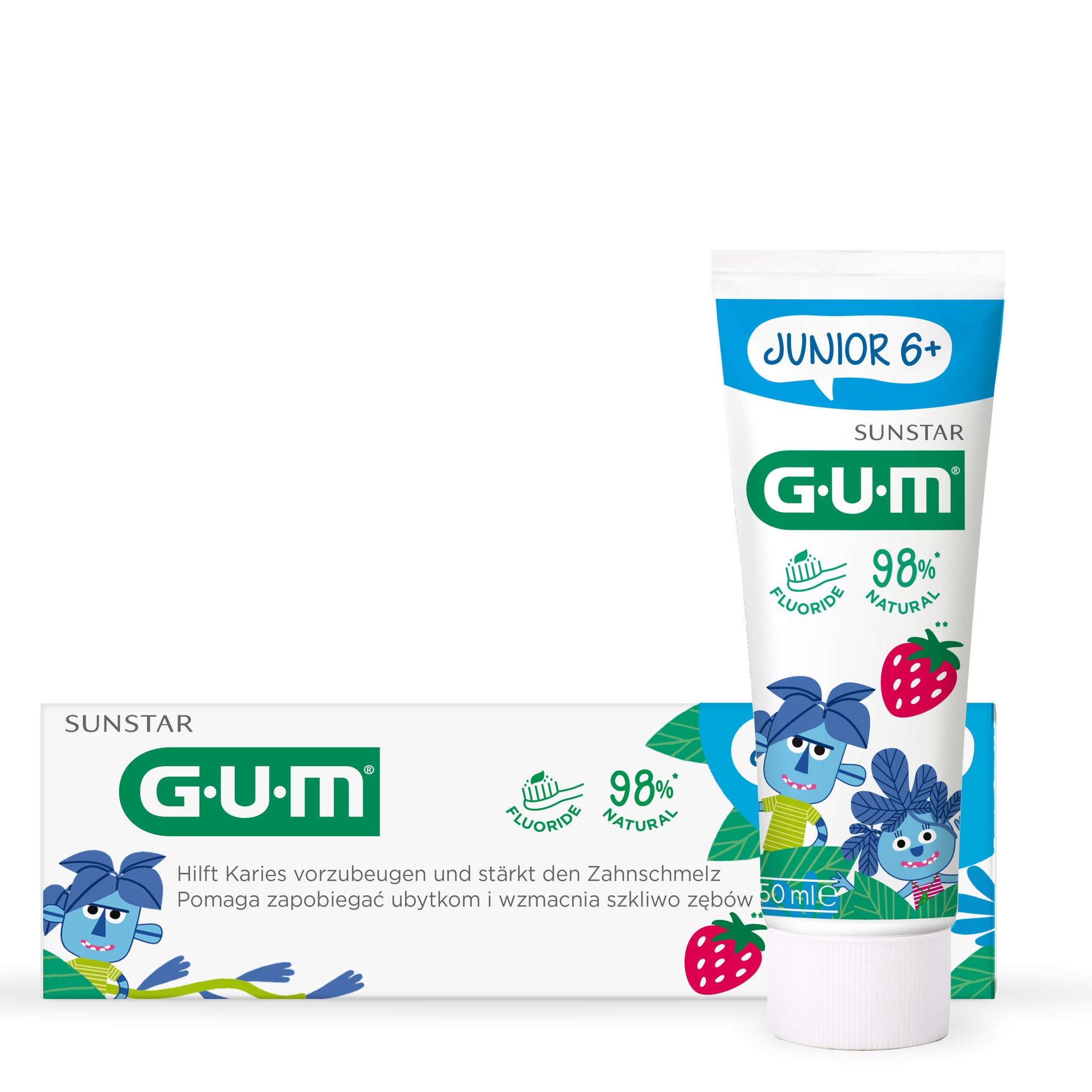 GUM KIDS Zahnpasta und Zahnbürste