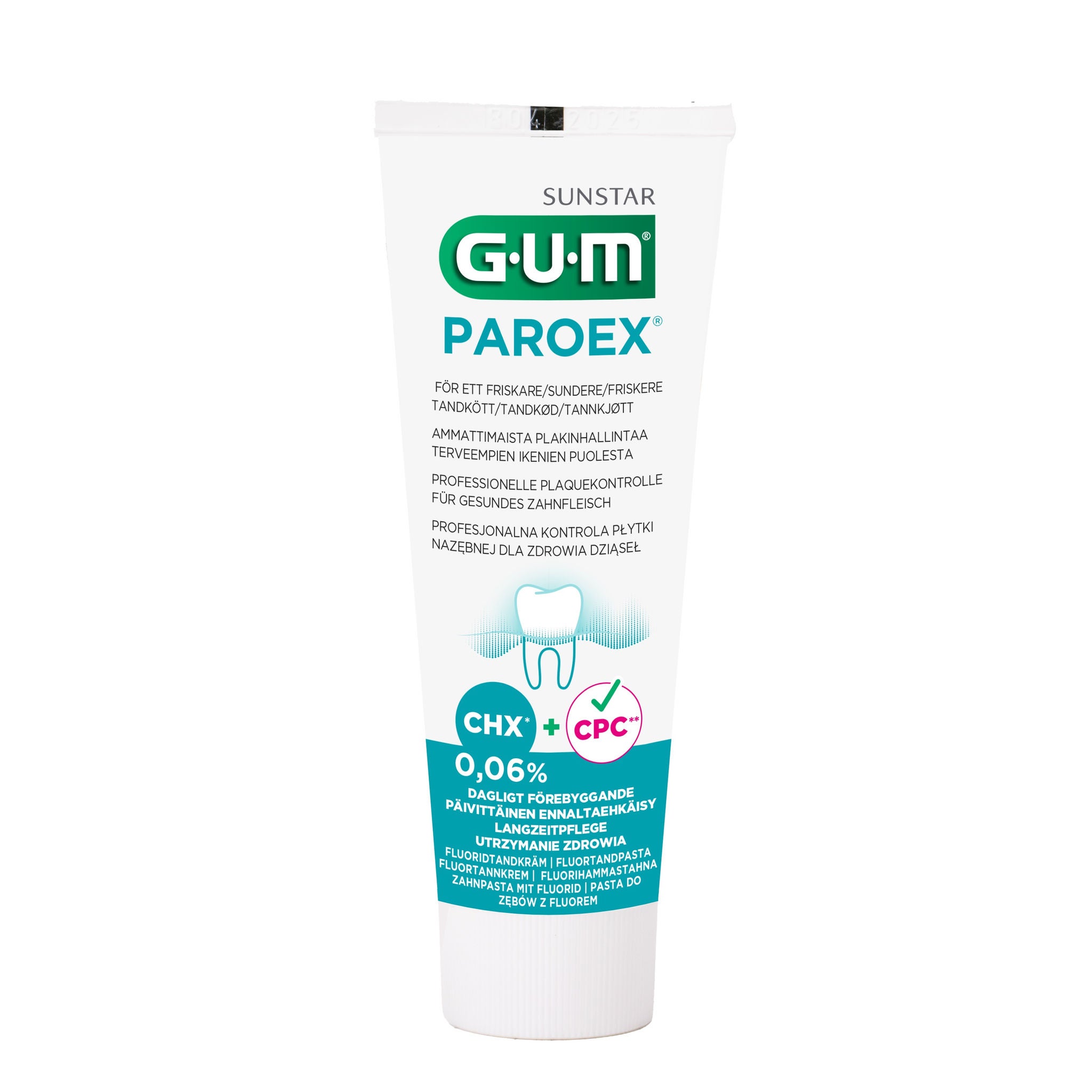 GUM® RAROEX® 0,06% - Keine Entzündung - kein Mundgeruch 